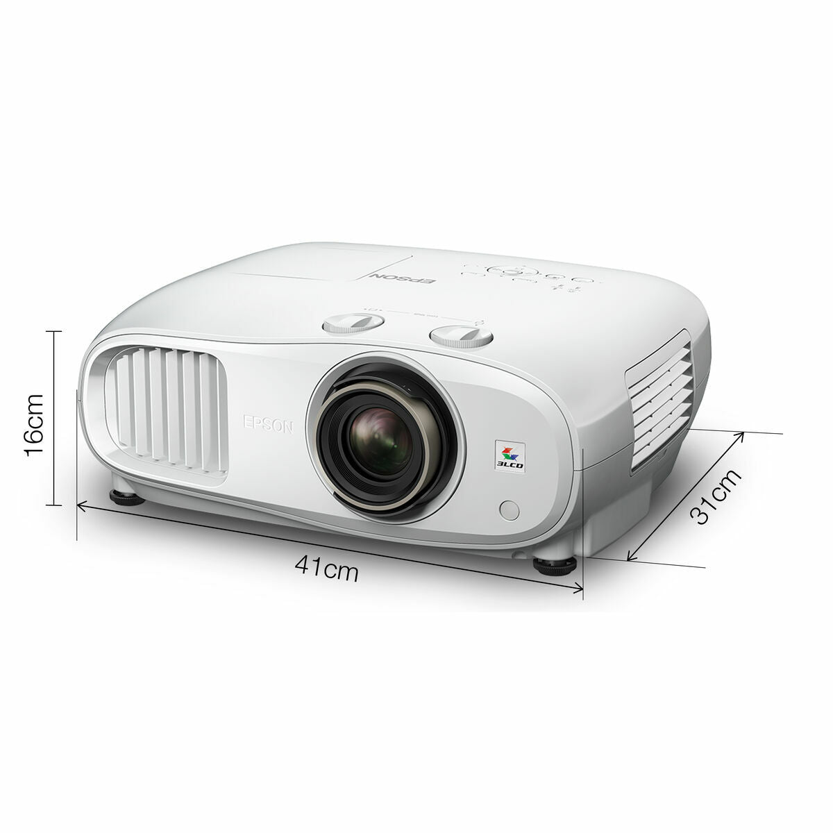 EPSON EH-TW7100 Projecteur 4K PRO-UHD Home Cinema - 16:9 - 3000 lumens -100 000:1- 2x HDMI- Bluetooth - Garantie 2 ans