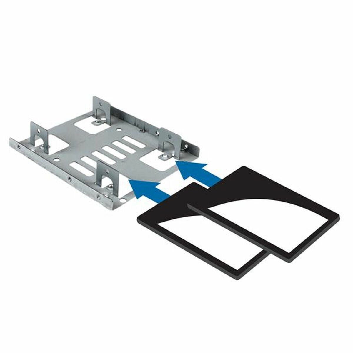 Dual 2.5 SATA HDD to 3.5 Mount Bracket