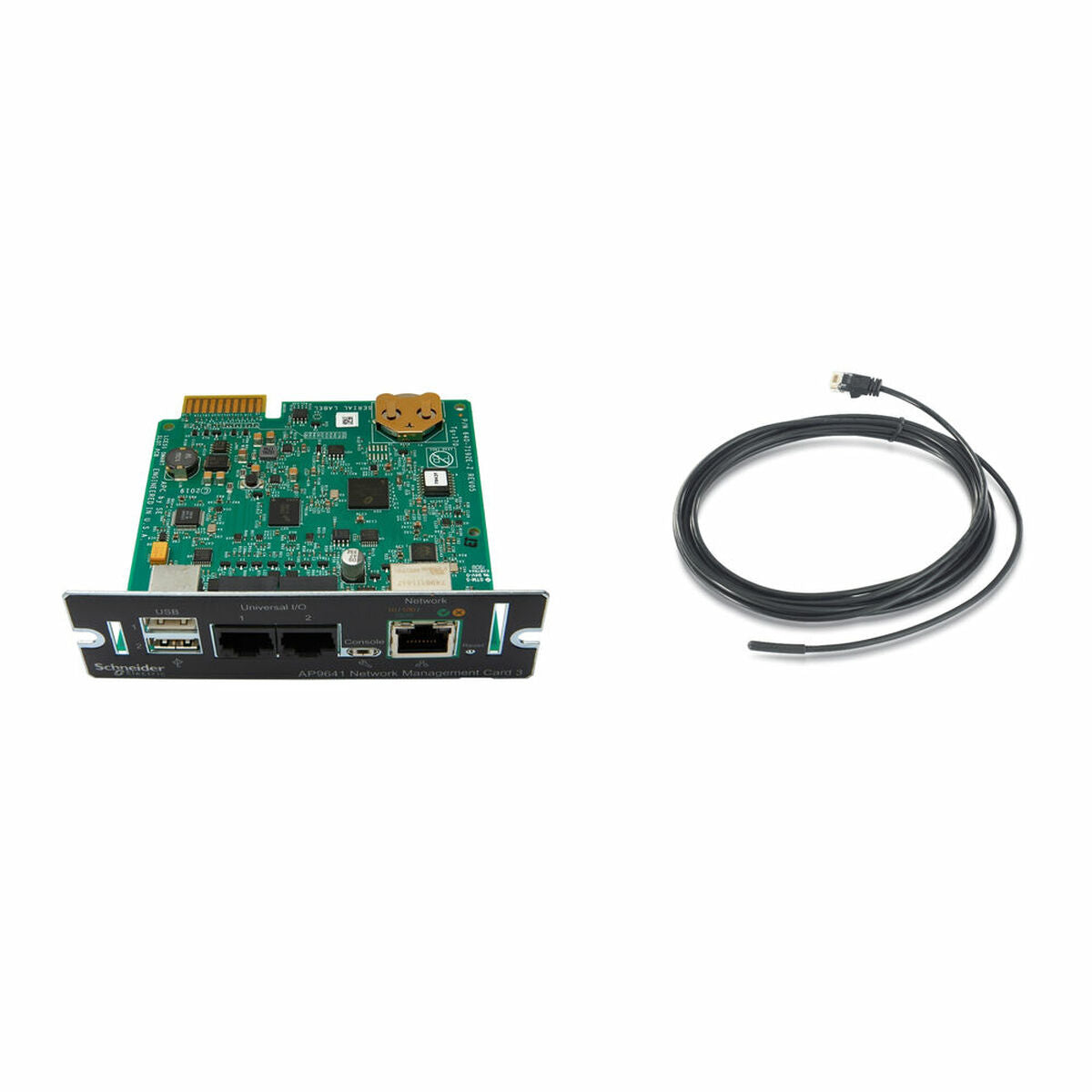 APC Network Management Card 3 with PowerChute Network Shutdown & Environmental Monitoring Remote management adapter 1GbE