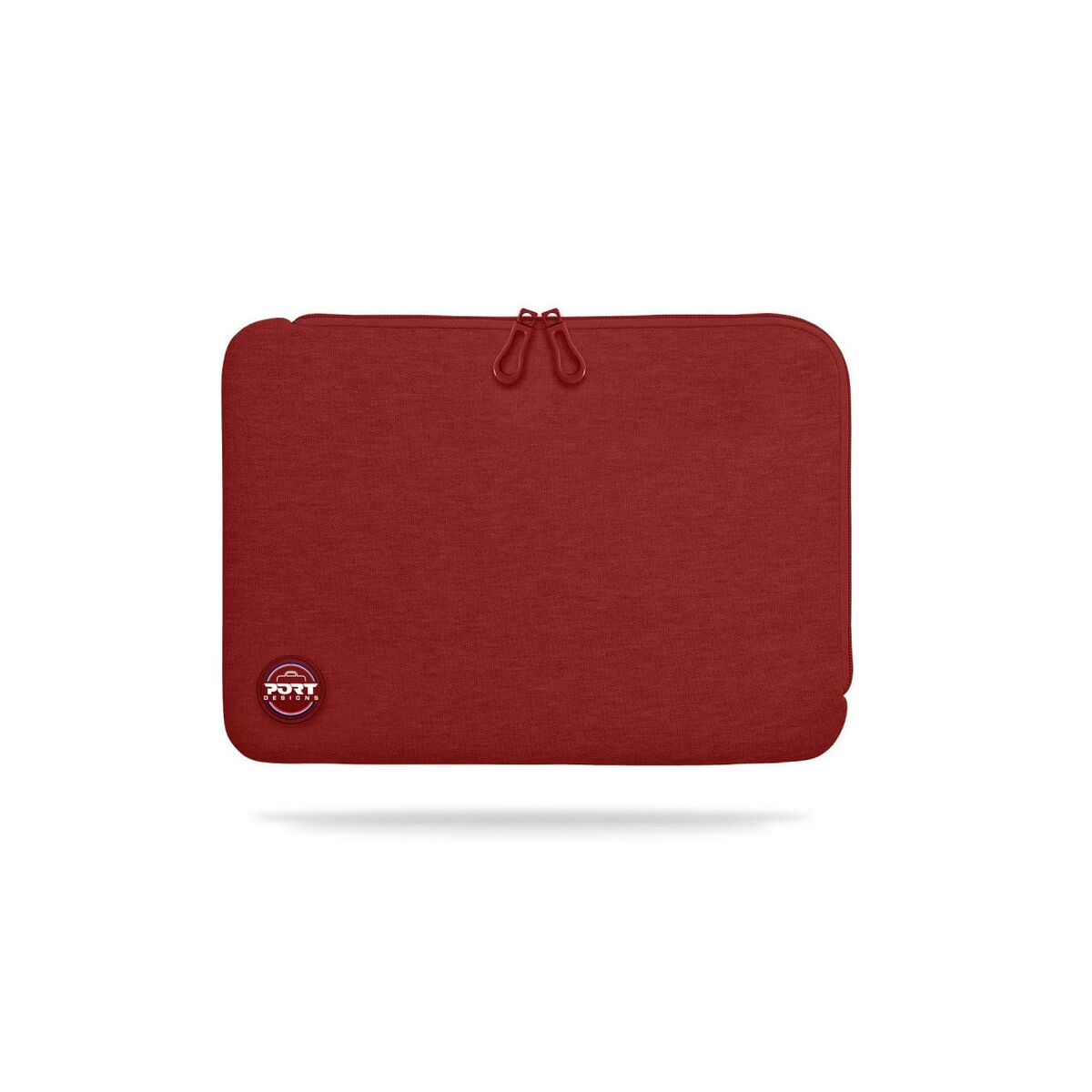 PORT DESIGNS Trendy Cotton Neoprene Laptop Sleeve 15.6p L-shaped opening for easy access Stretchy cotton neoprene material Grey