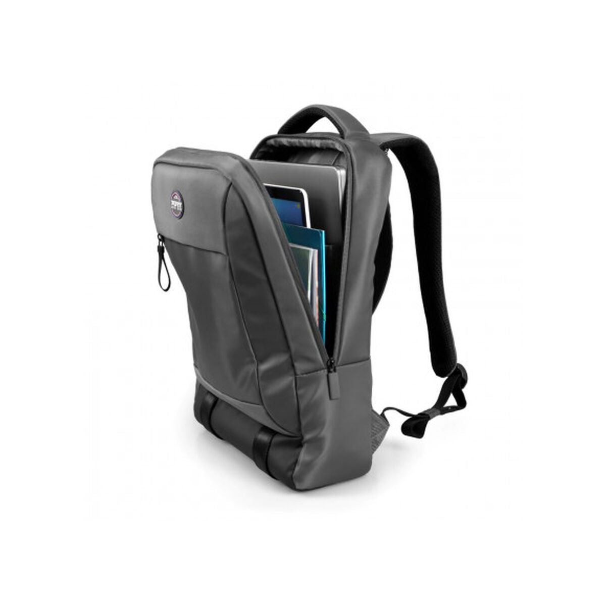 PORT DESIGNS Trendy & Colorful Urban Backpack Dedicated Padded Laptop Compartment up to 14/15.6p Slim Format