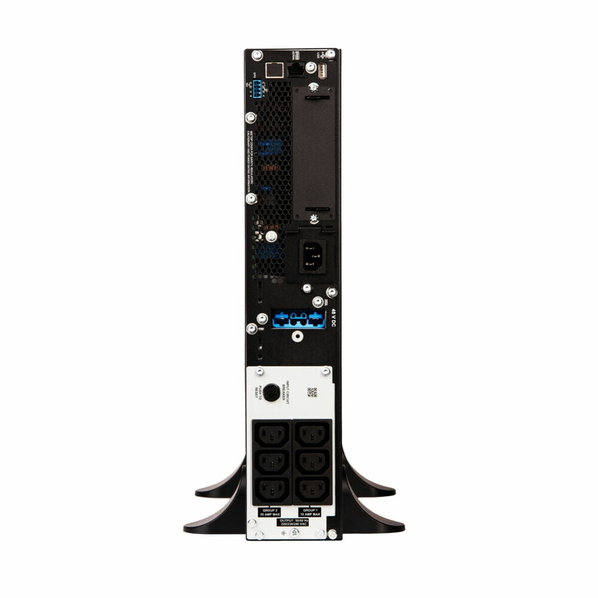 APC Smart-UPS SRT 1500VA UPS Rack AC 220/230/240V 1500Watt 1500VA USB serial output connectors 6 PFC Black