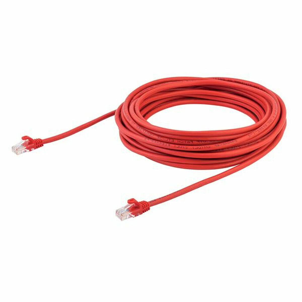 10m Red Snagless Cat5e Patch Cable