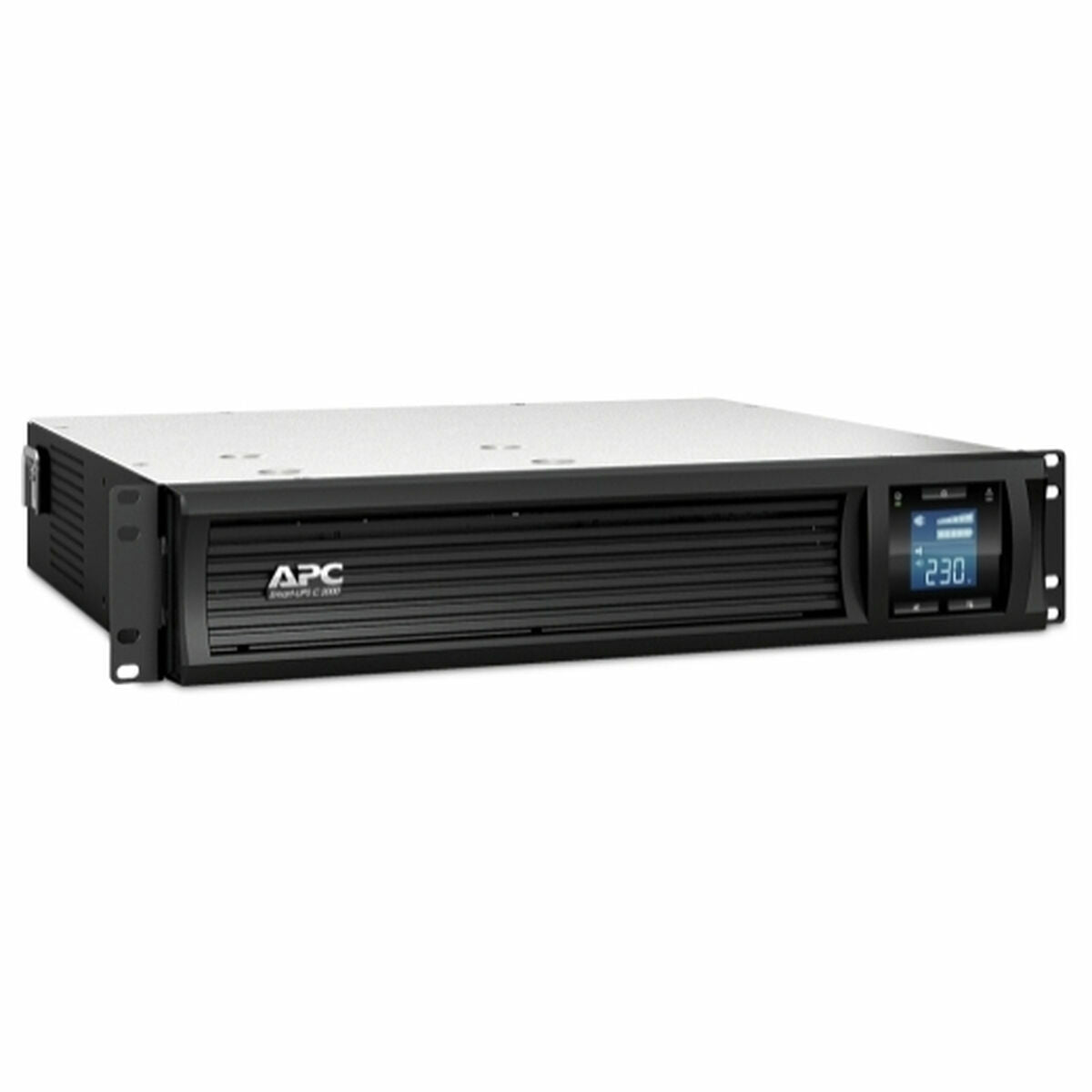 APC Smart-UPS C 2000VA 2U UPS rack-mountable AC 230V 1300Watt 2000VA USB output connectors 6 2U Black