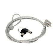 MOBILIS Câble de sécurité à clé - 1.8 m - Gris