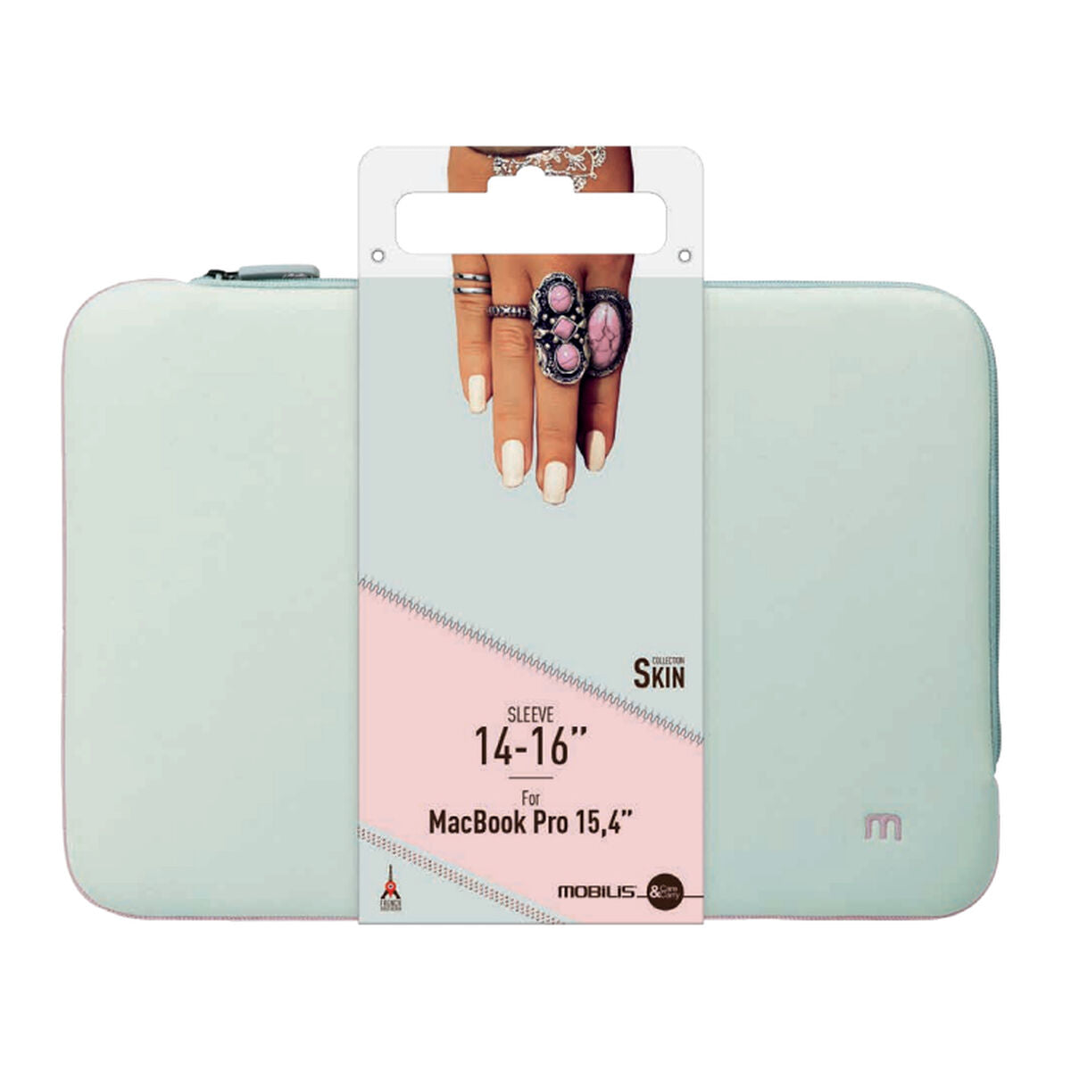 Skin Sleeve 14-16'' - Gris et rose