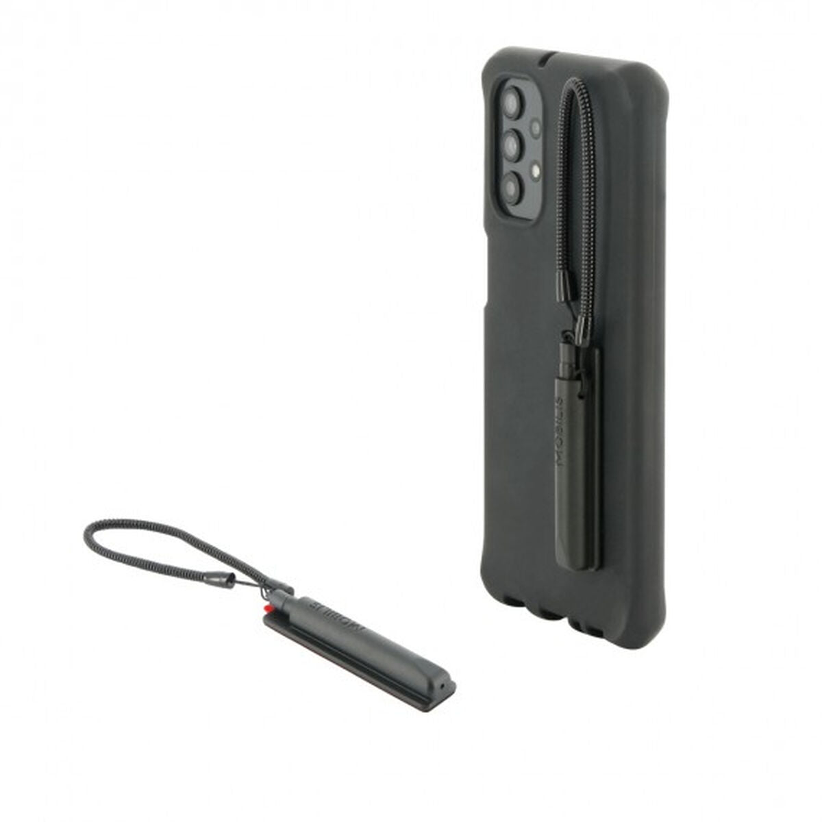 Pack of 10 Adhesive Stylus Holder-Blk+re