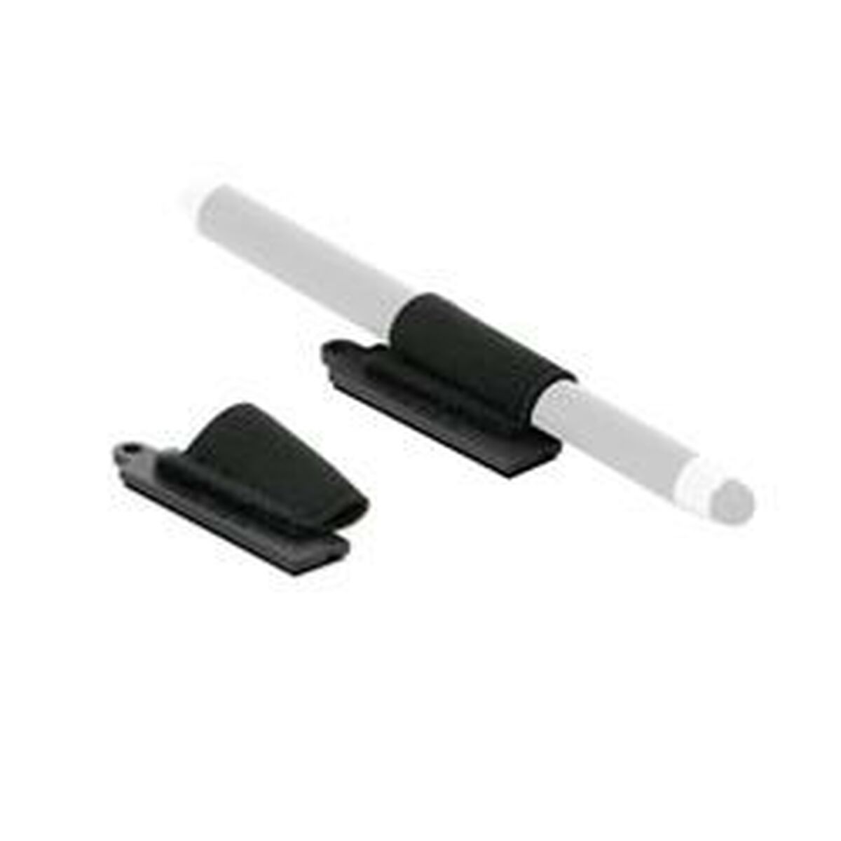 Pack of 10 Adhesive Unv Stylus Holder-Bl