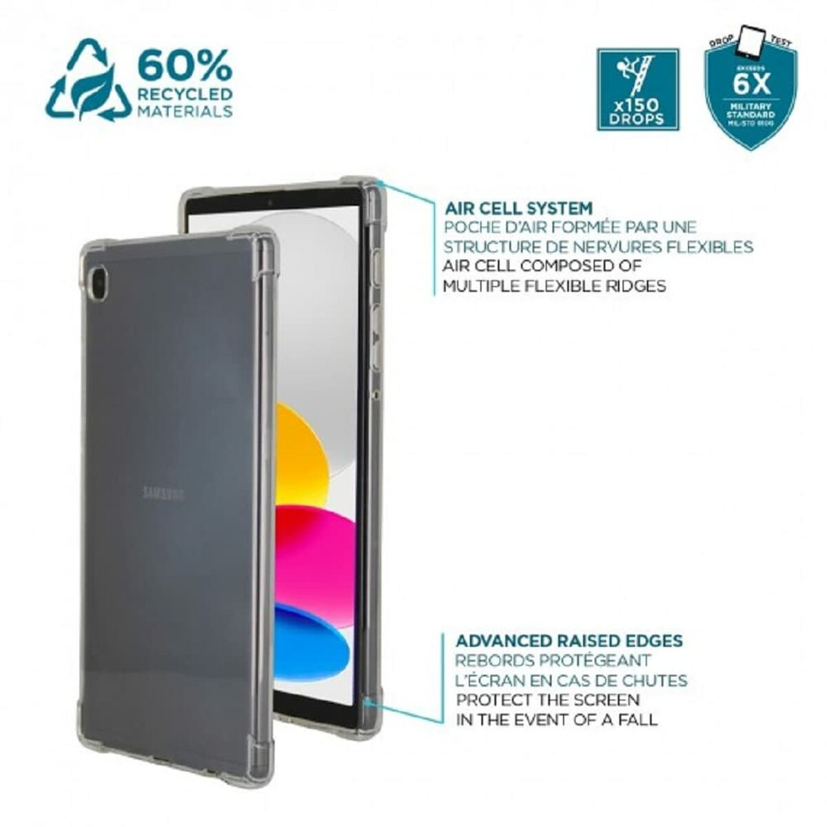 R Series for iPad 10.9 10th Transparent
