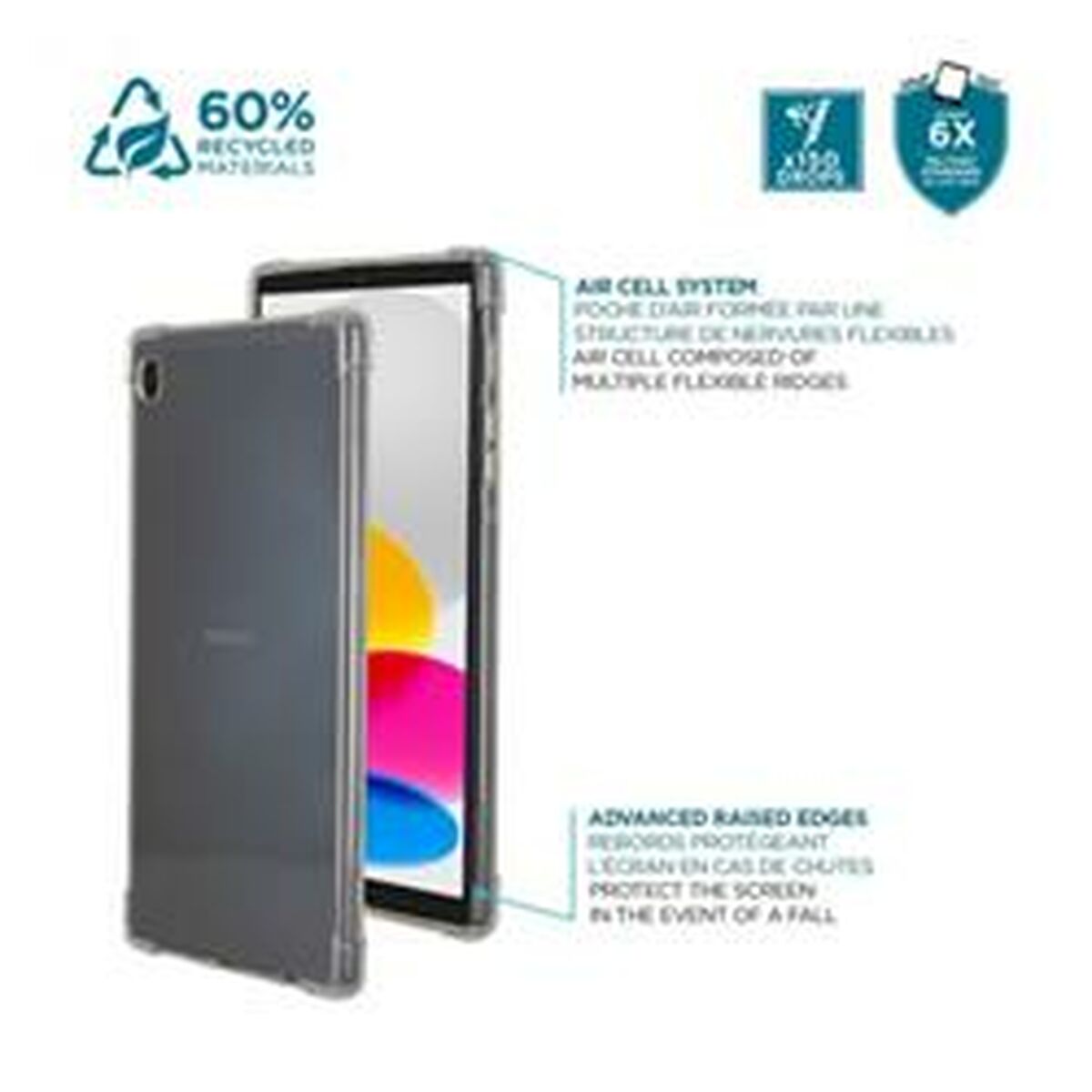 R Series for iPad 10.9 10th Transparent