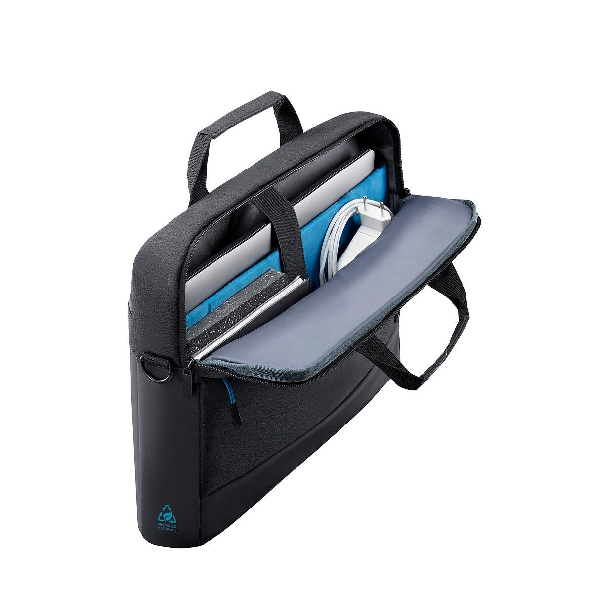 Trendy Briefcase 11-14 Black 35%RECYCLED