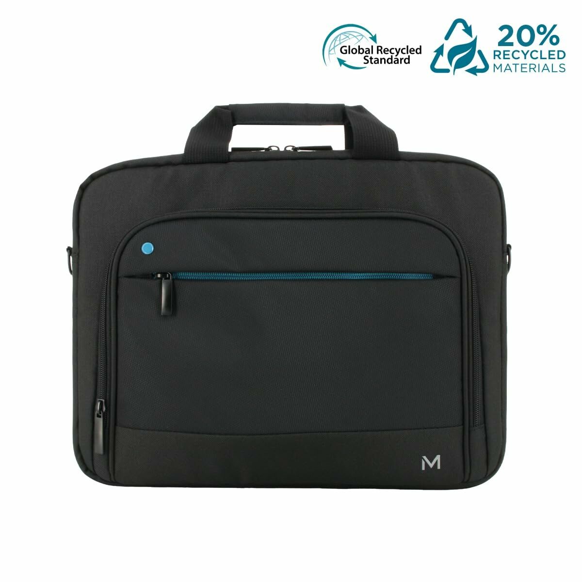 TheOne Briefcase Blue zip 11-14'RECYCLED