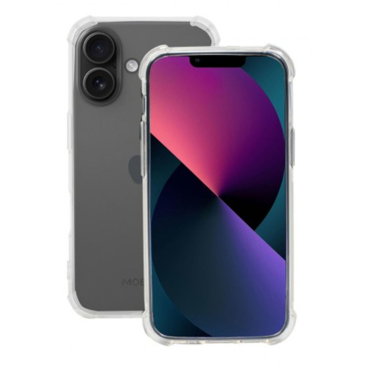 R Series for iPhone 16 clear soft bag