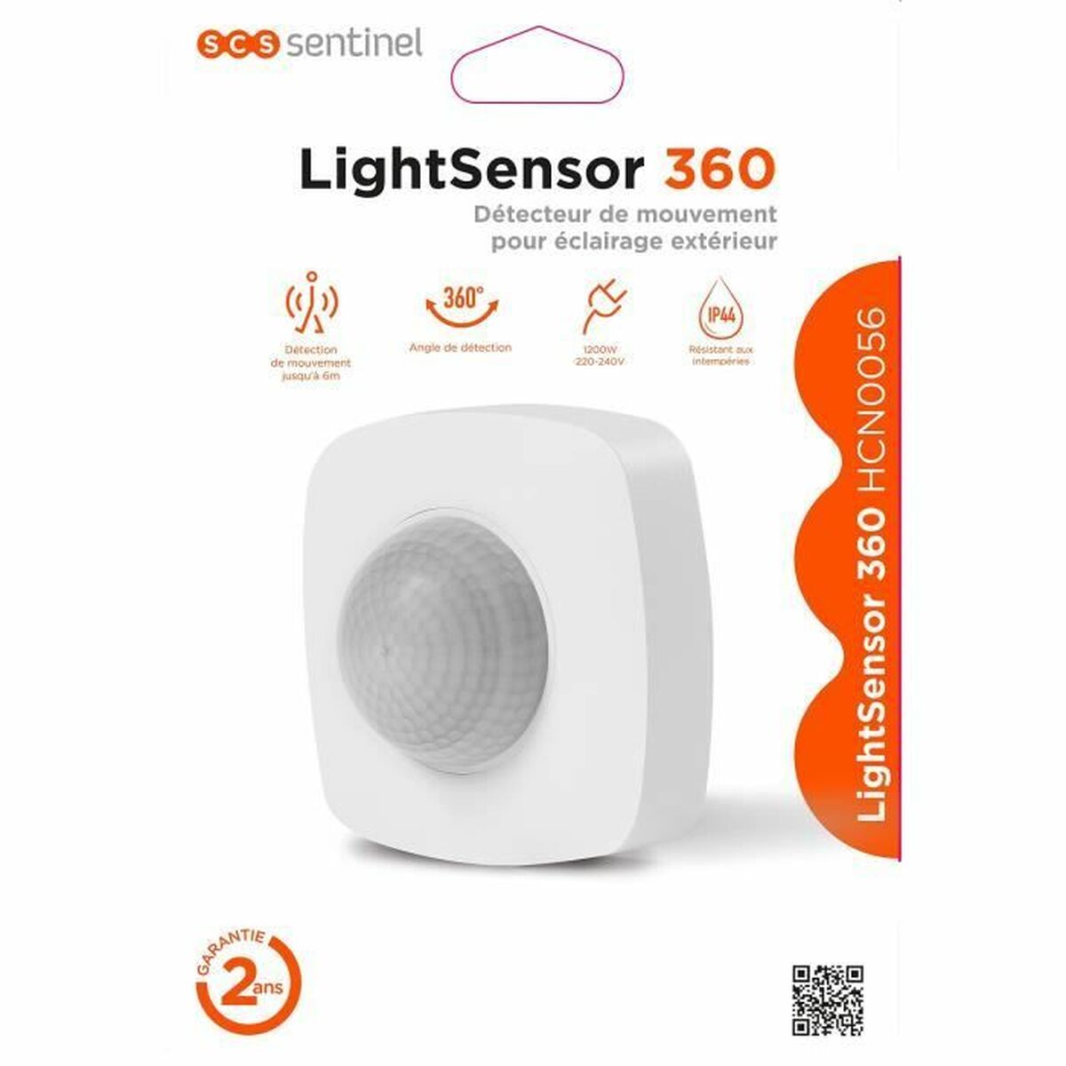 Détecteur de Mouvement SCS SENTINEL Lightsensor 360 Illumination 220-240 V