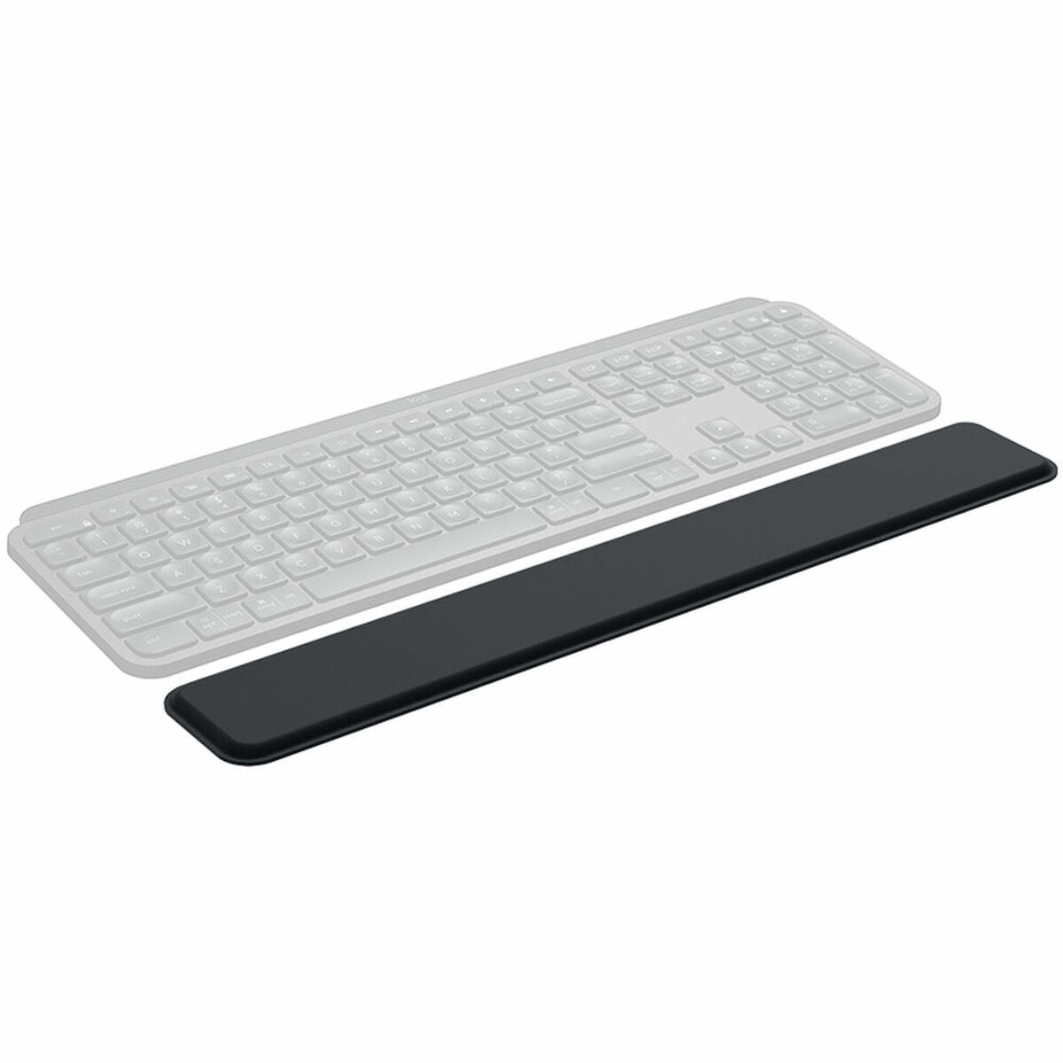 LOGITECH MX Palm Rest Keyboard wrist rest grey