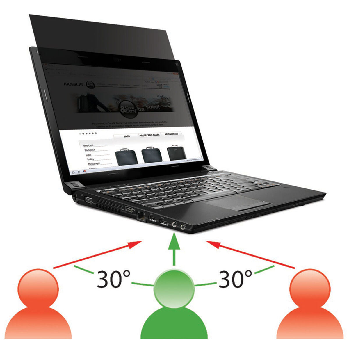 Screen Protector PRIVACY 13.3" W 16:9