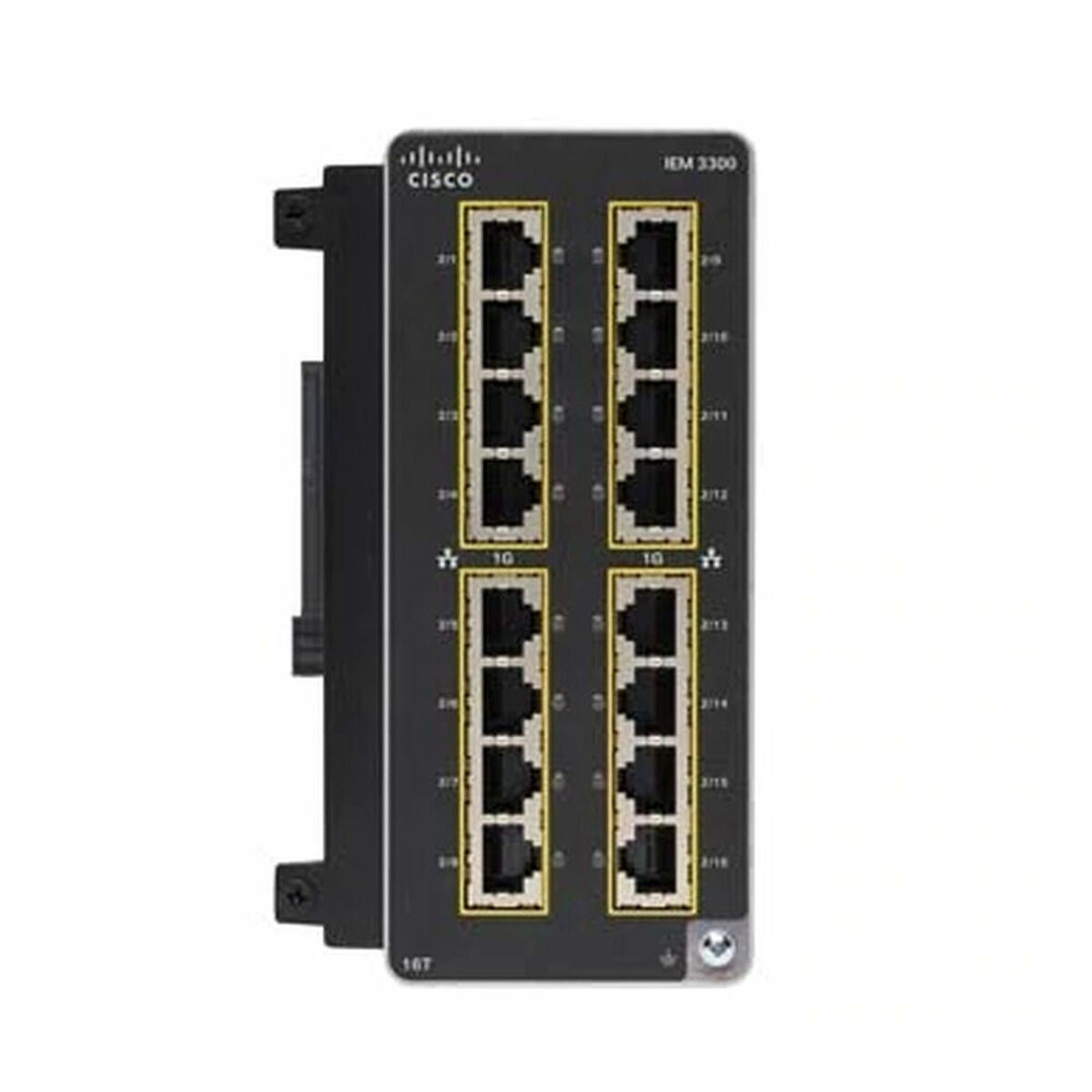 CISCO IE3300 with 16 GE Copper ports Expansion Module