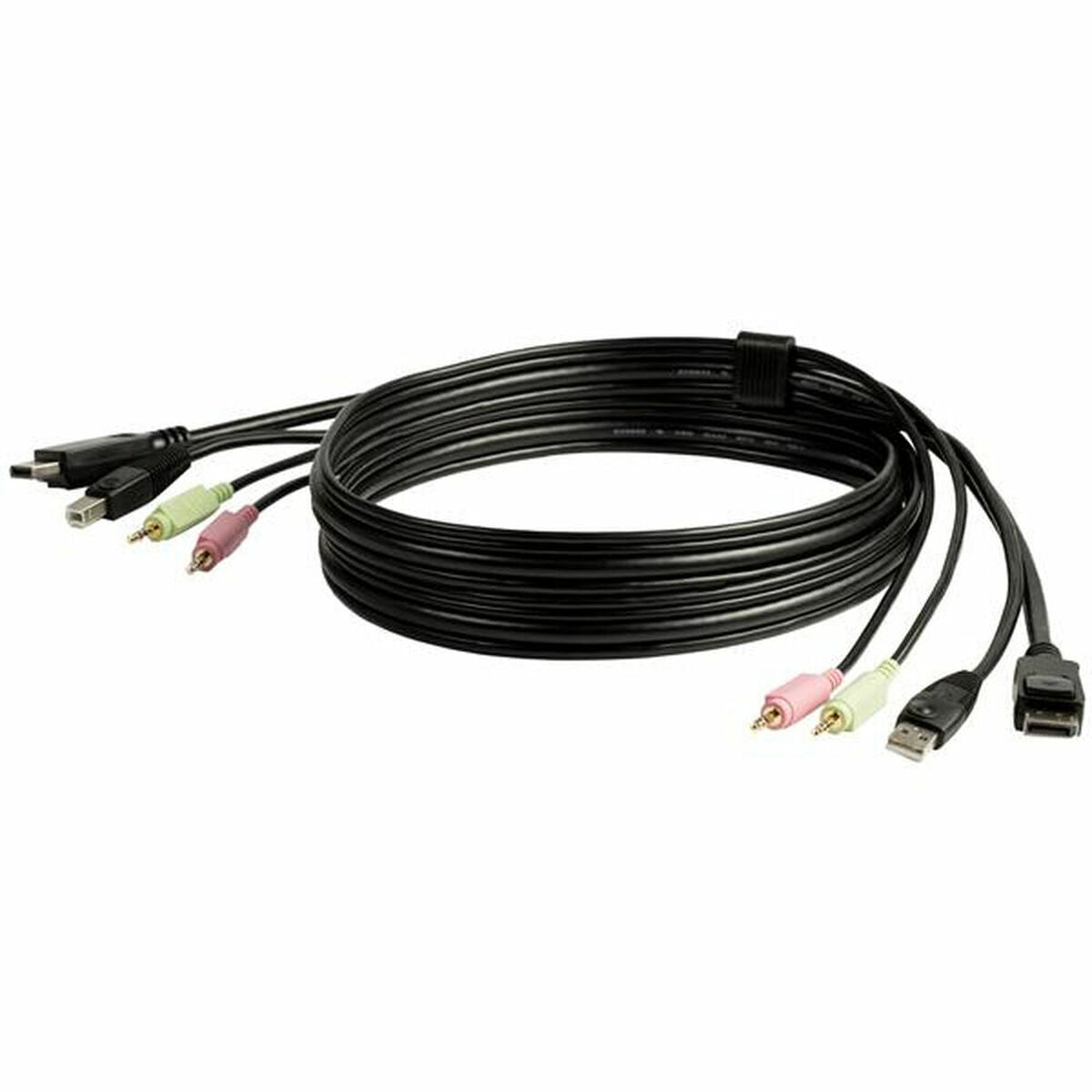 4-in-1 USB DisplayPort KVM Switch Cable
