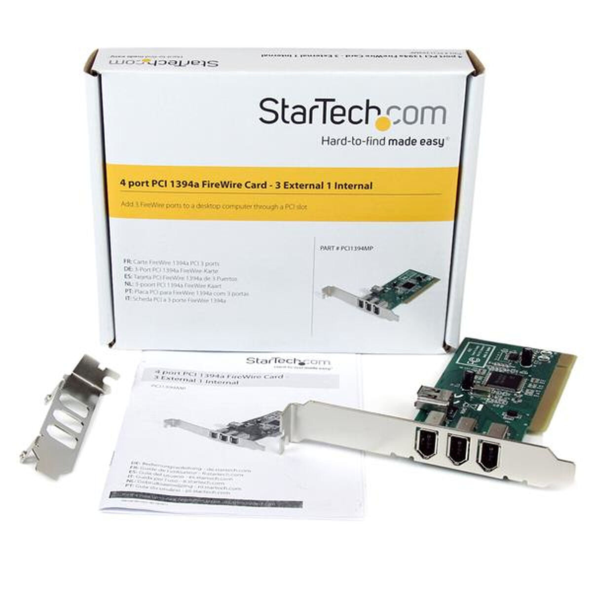 4 Port PCI 1394a FireWire Adapter Card