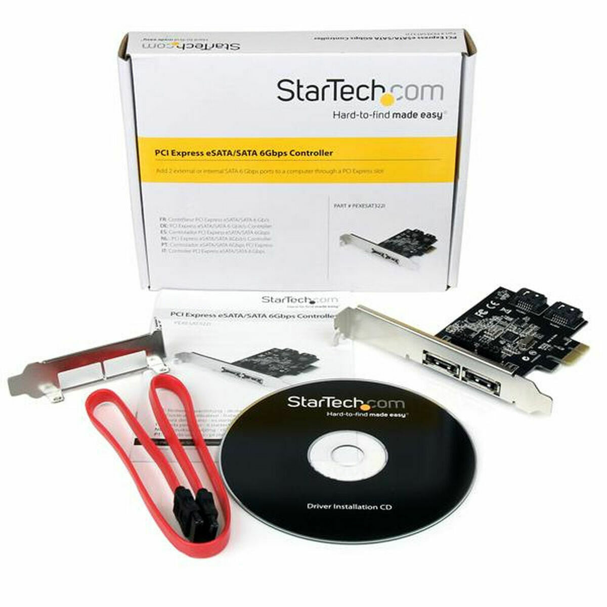 2Port PCIe SATA III eSATA Controller
