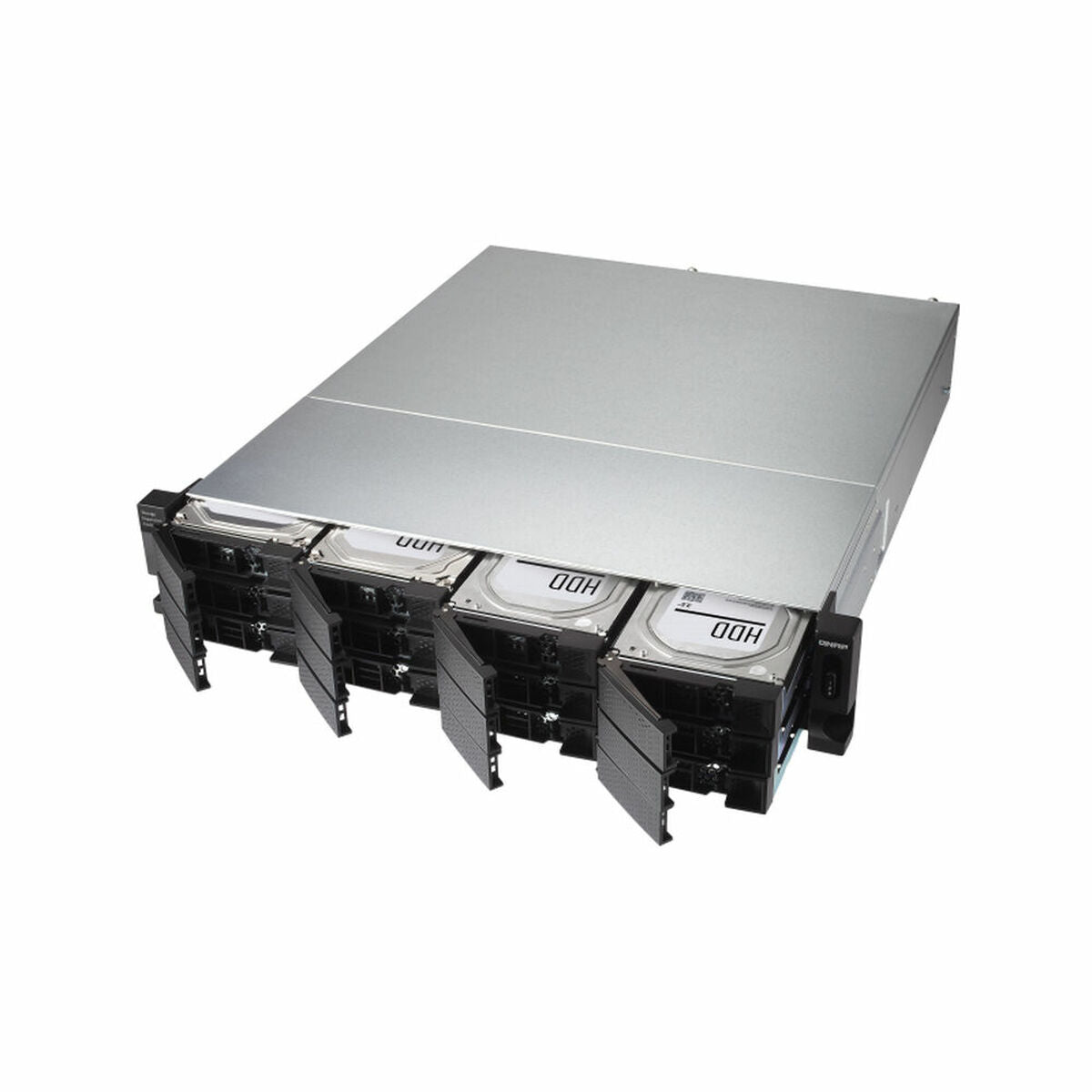 12-bay 2U USB-C JBOD exp unit 10GbpsRPSU