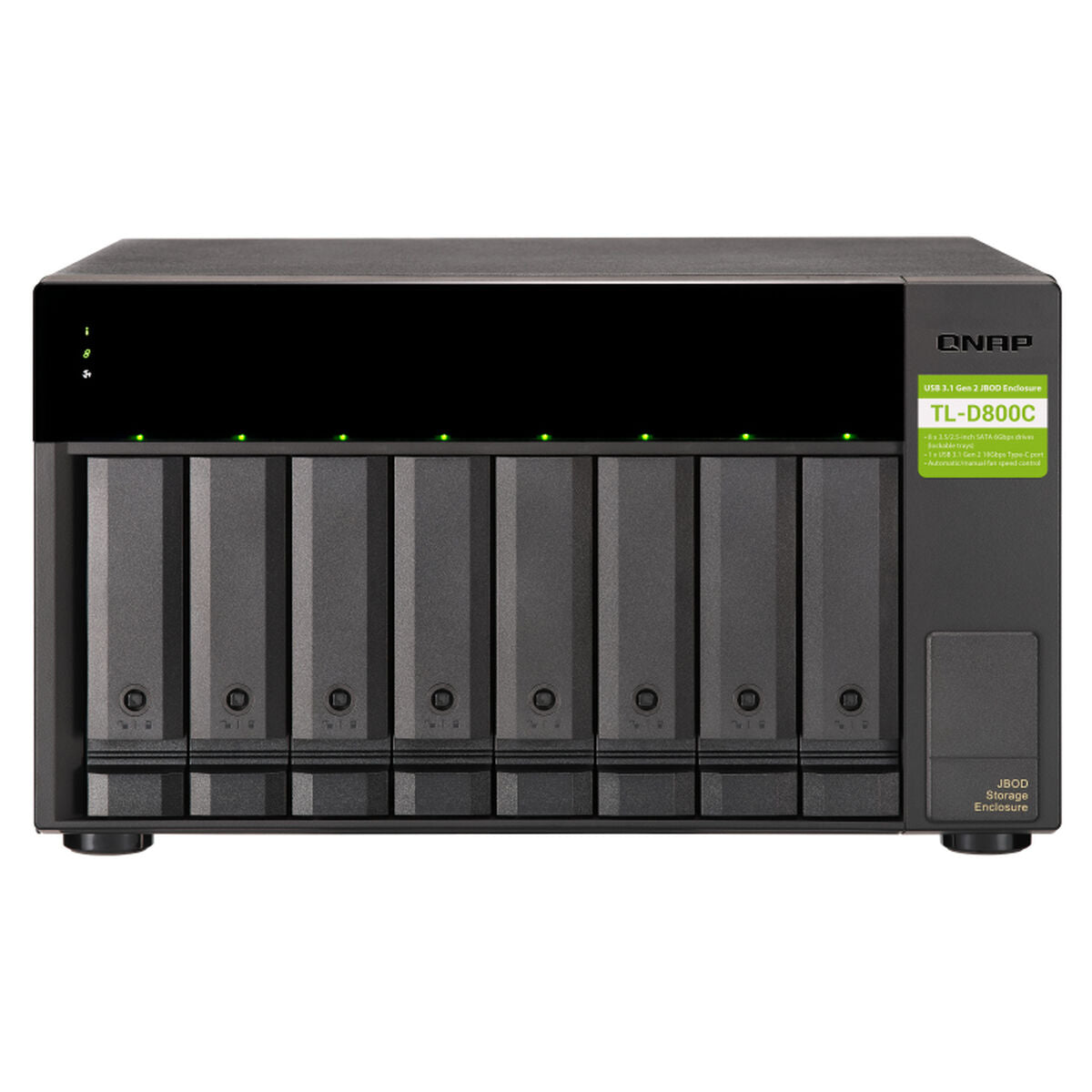 Desktop 8Bay JBOD Expansion unit USB-C