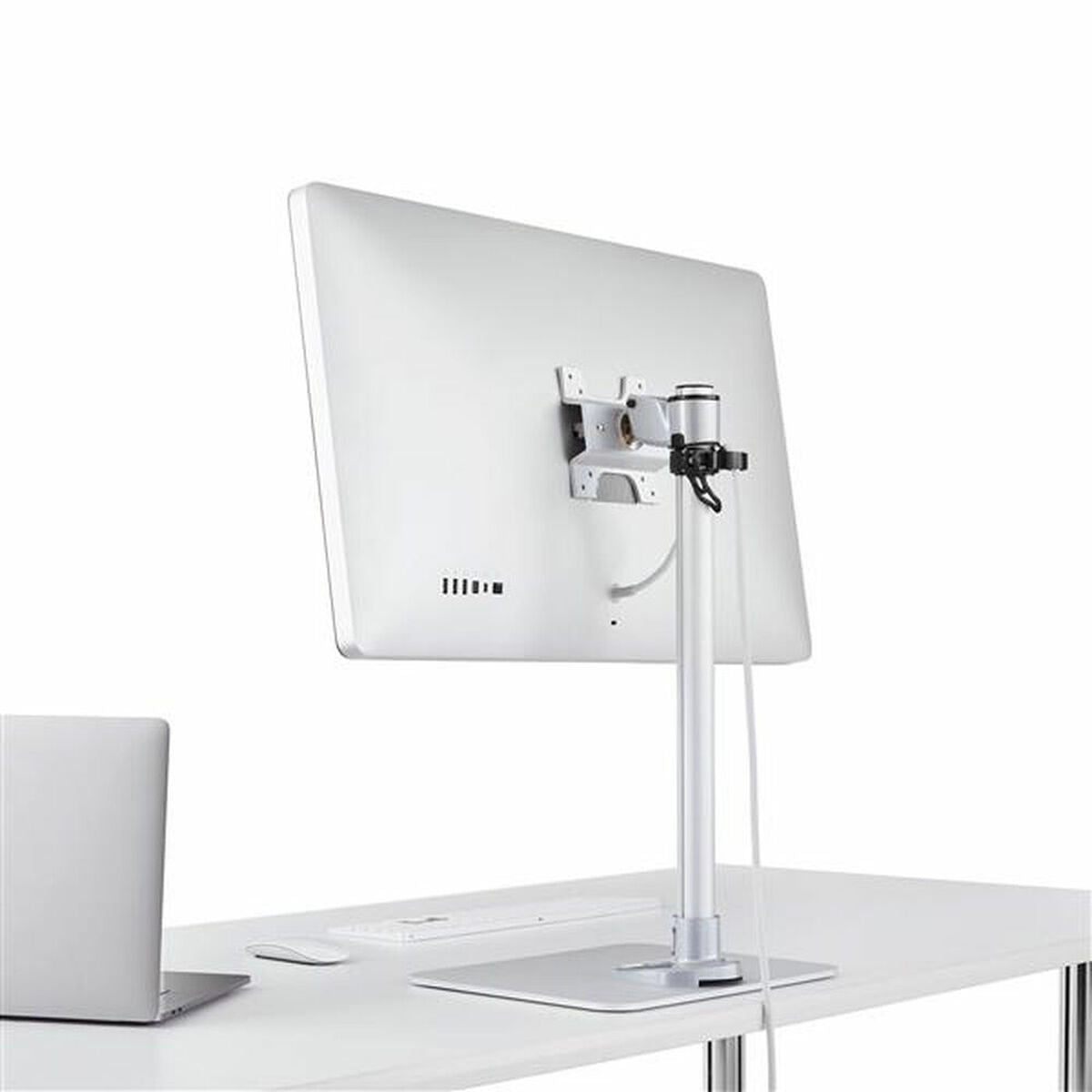 Single Monitor Stand - Silver