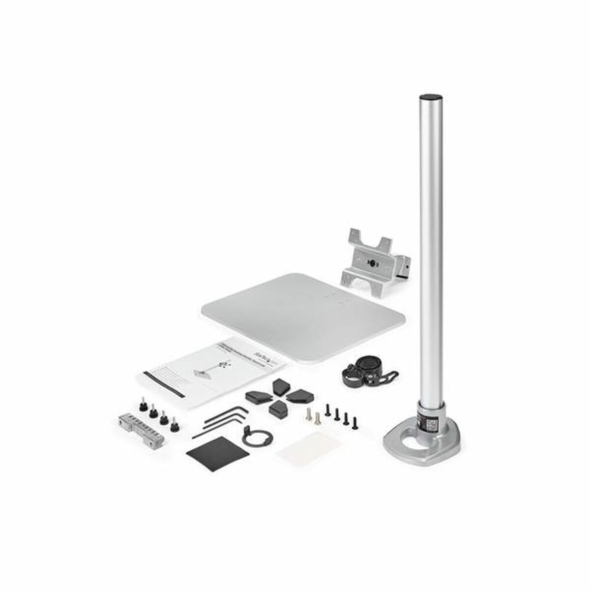 Single Monitor Stand - Silver
