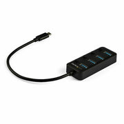 Hub - USB C 4-Port with On/Off Switches