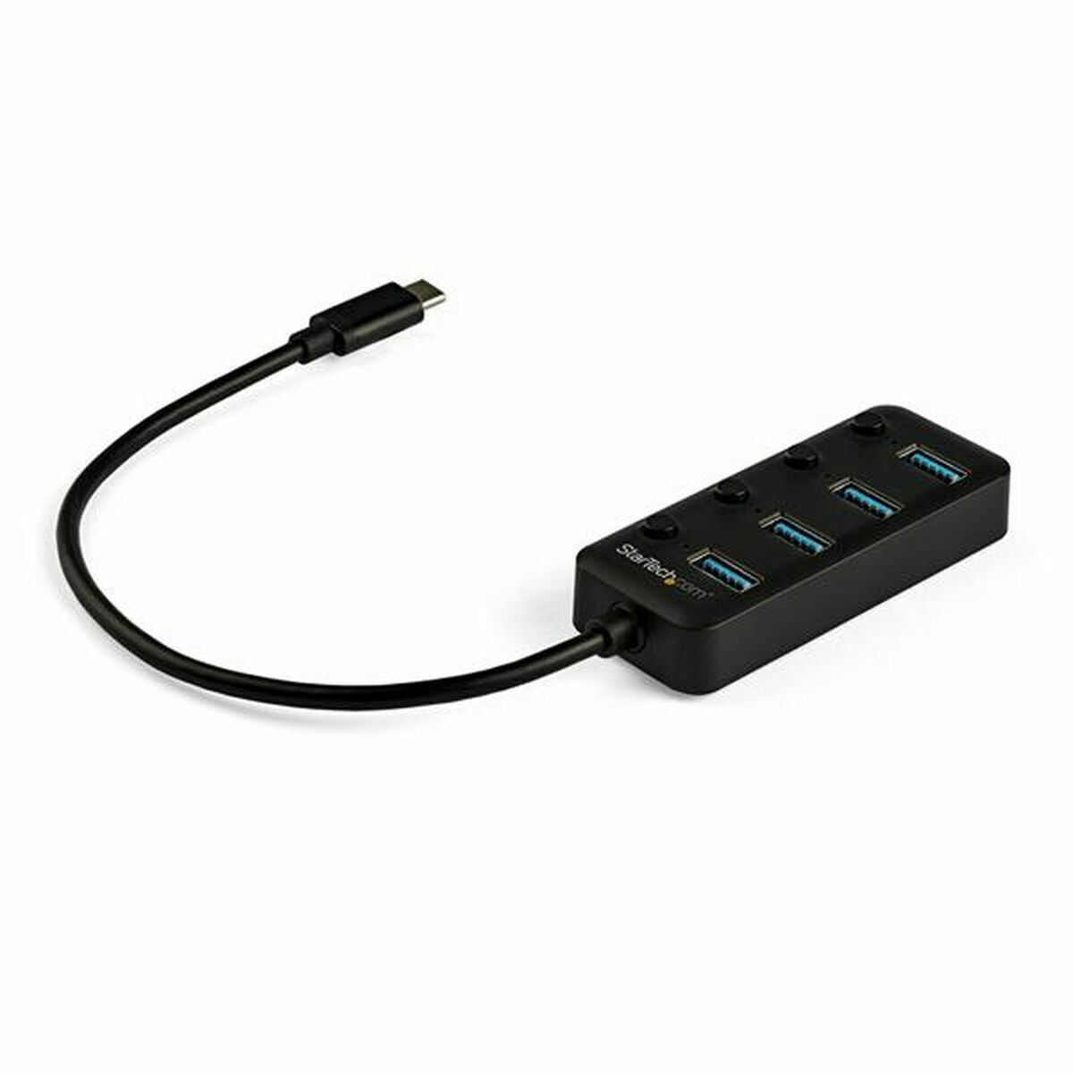 Hub - USB C 4-Port with On/Off Switches