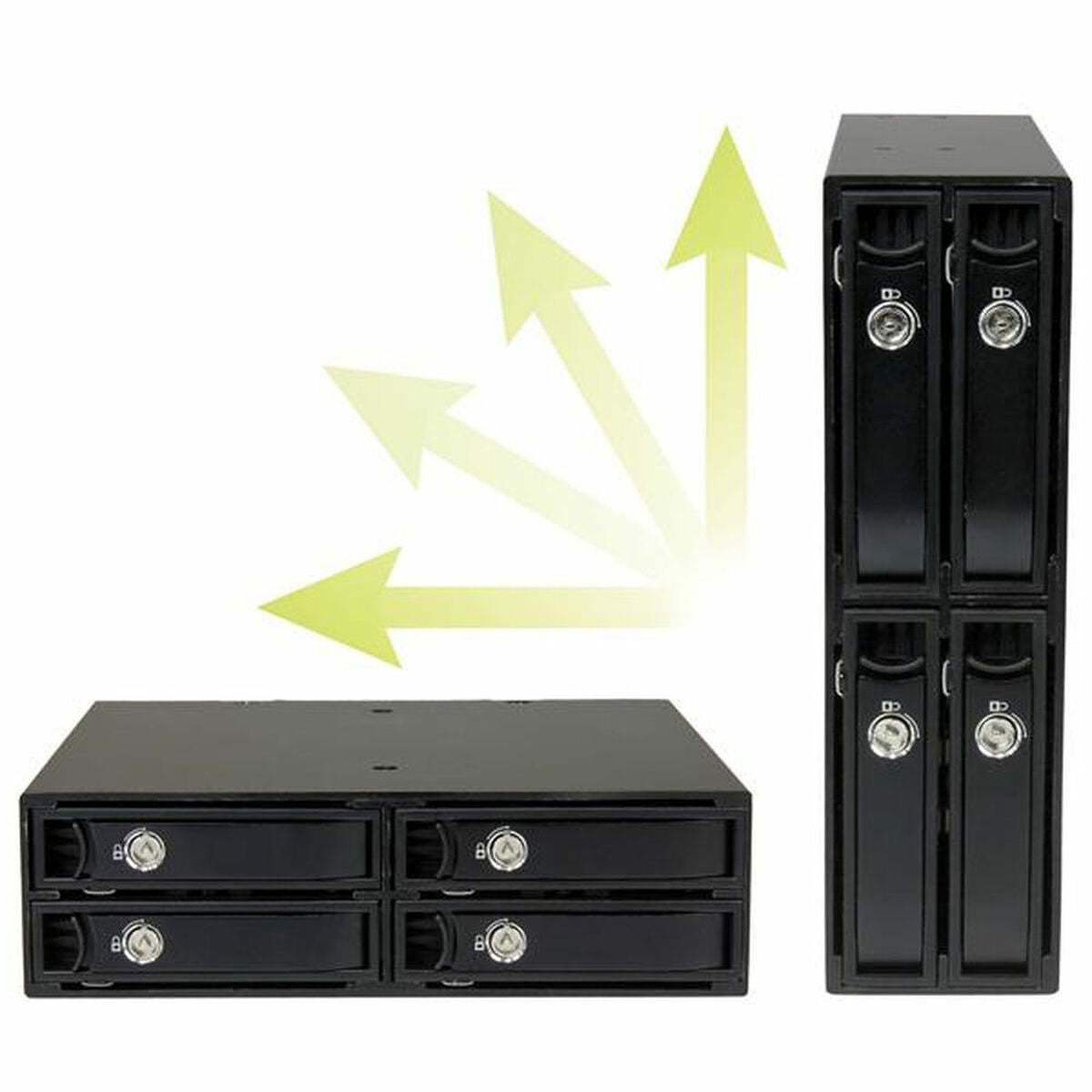 4-Bay Backplane for 2.5" SATA/SAS Drives