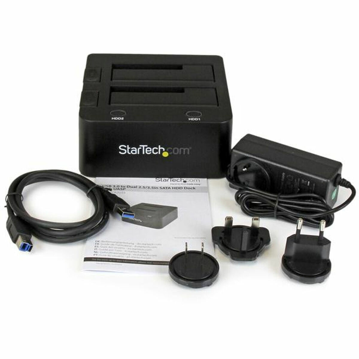 USB 3.0 Dual SATA HDD/SSD Dock w/UASP