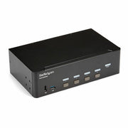 KVM Switch/USB Hub4 Dual Monitor Display