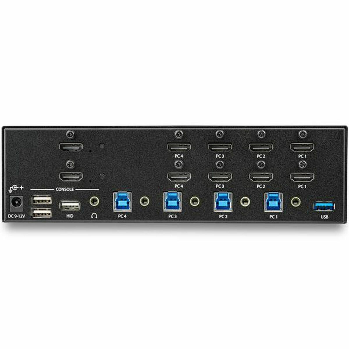 KVM Switch/USB Hub4 Dual Monitor Display