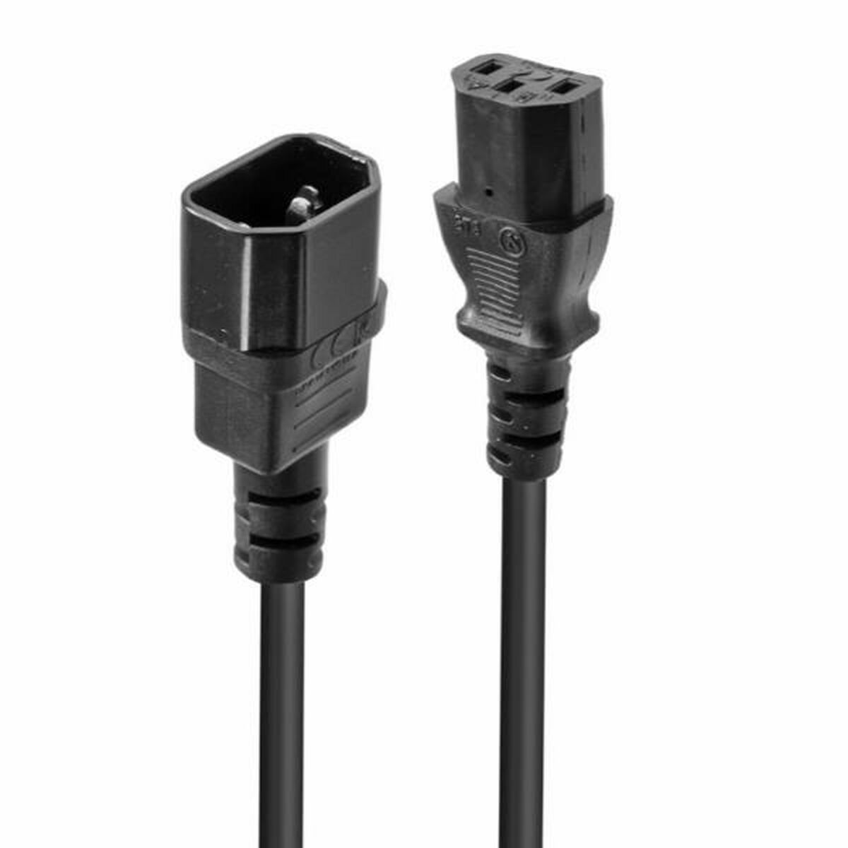 LINDY 0.5m IEC C14 to IEC C13 Mains Cable