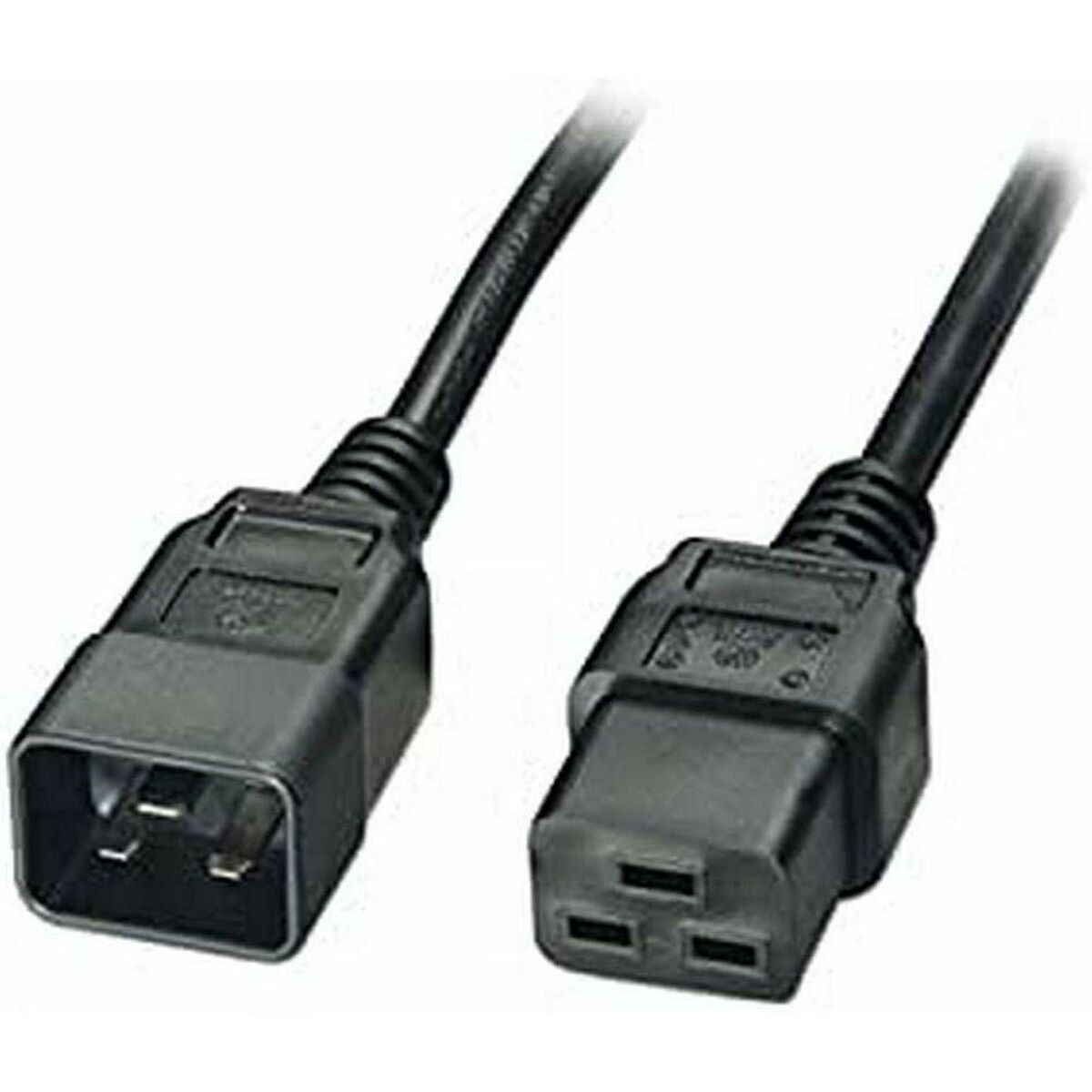 LINDY 0.7m IEC-Extension Cable C14 to C13