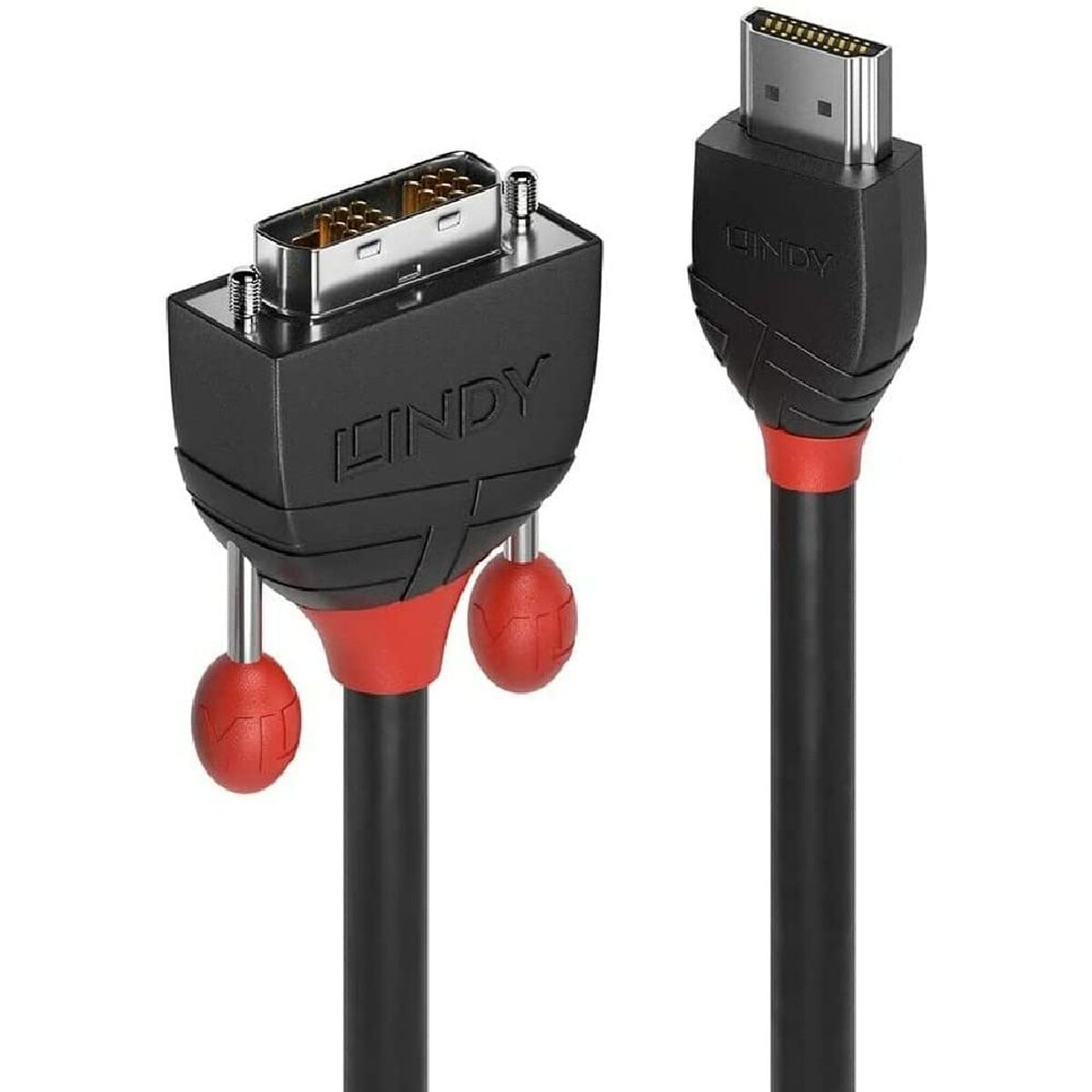 LINDY Câble HDMI vers DVI-D Black Line 1m