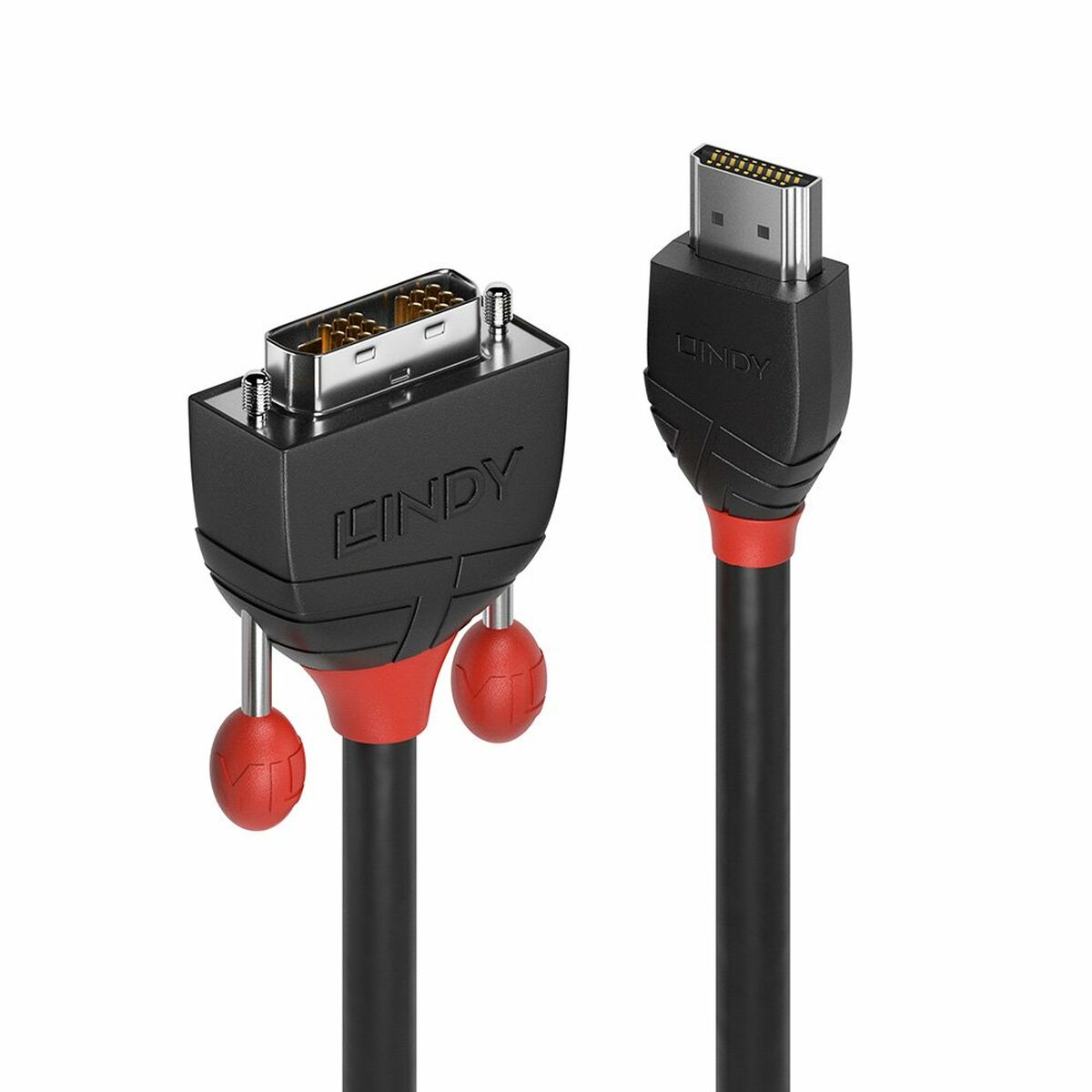 LINDY Câble HDMI vers DVI-D Black Line 2m