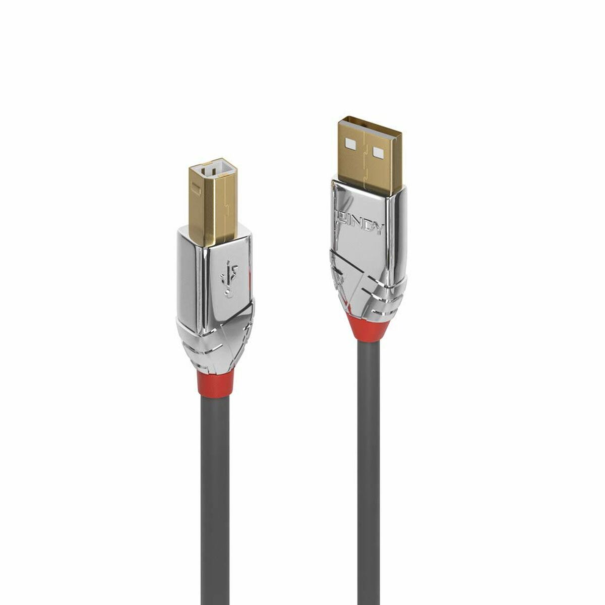 LINDY 3m USB 2.0 Type A/B Cable Cromo Line 480Mbit/s
