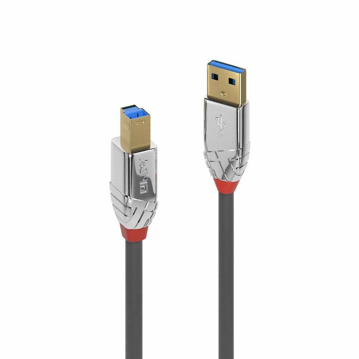 LINDY 1m USB 3.0 Type A/B Cable Cromo Line 5Gbit/s