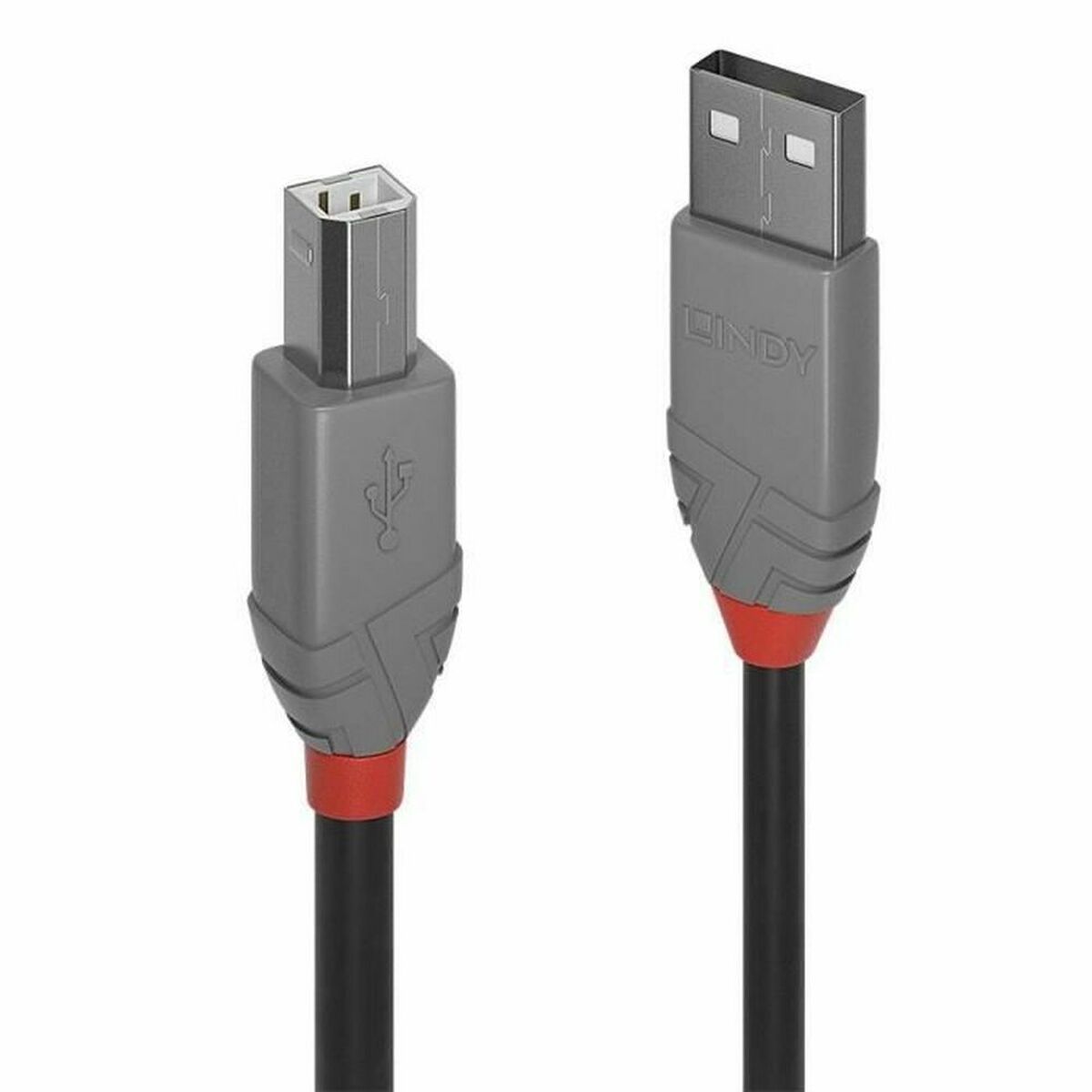LINDY Câble USB 2.0 type A vers B Anthra Line 3m