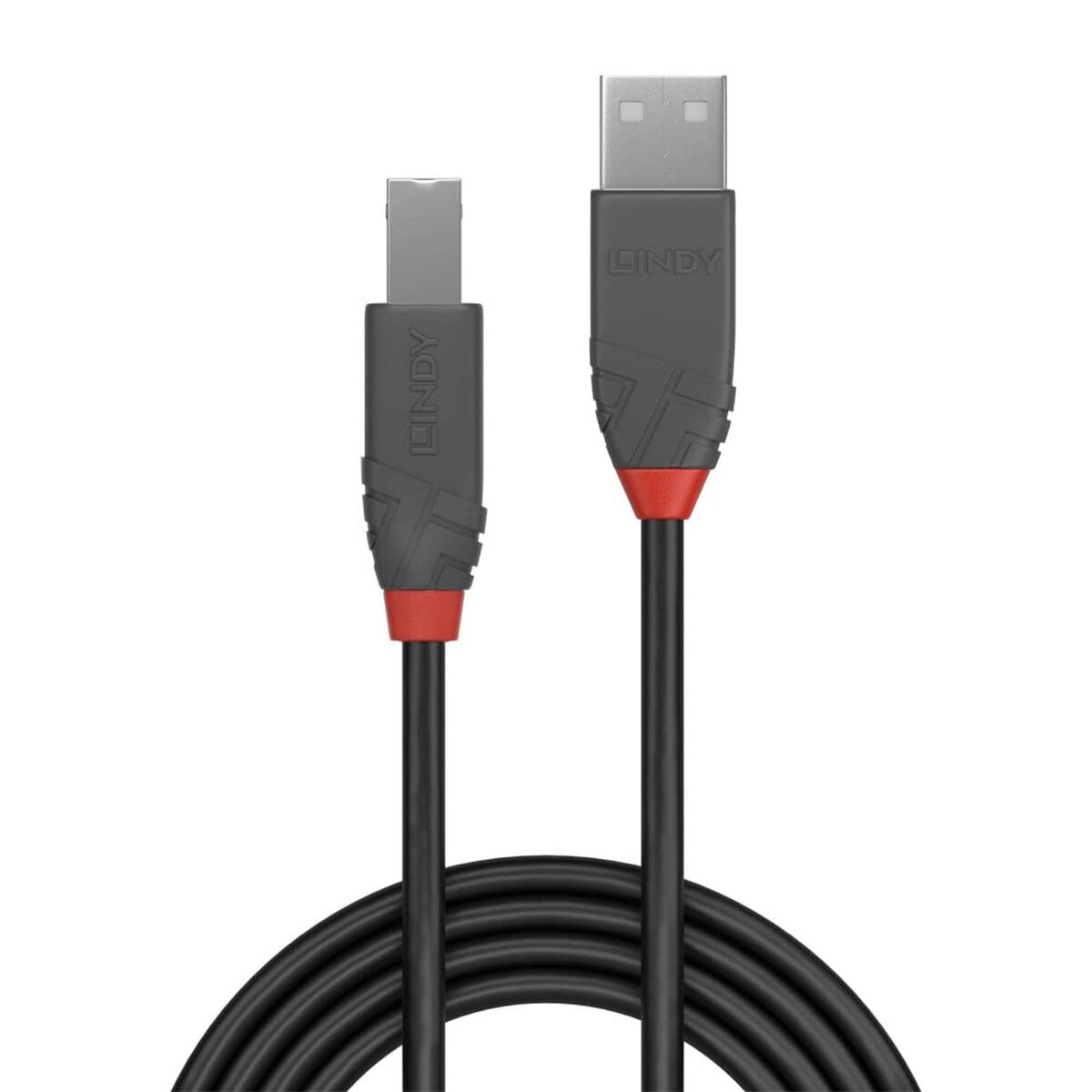 LINDY Câble USB 2.0 type A vers B Anthra Line 7.5m