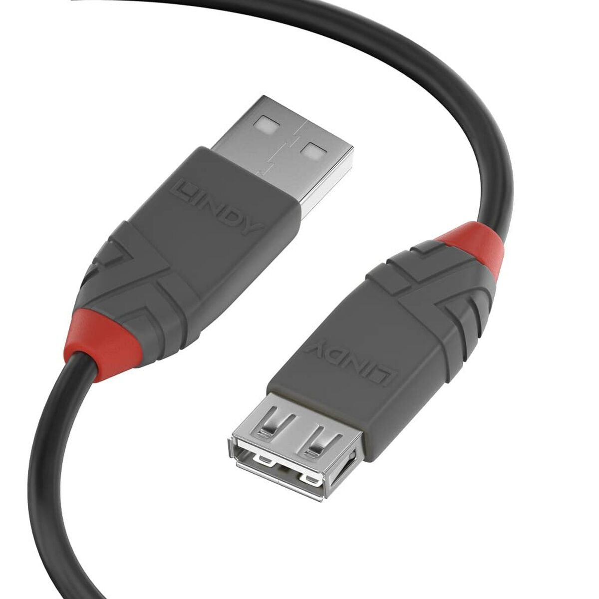 LINDY Rallonge USB 2.0 type A Anthra Line 2m