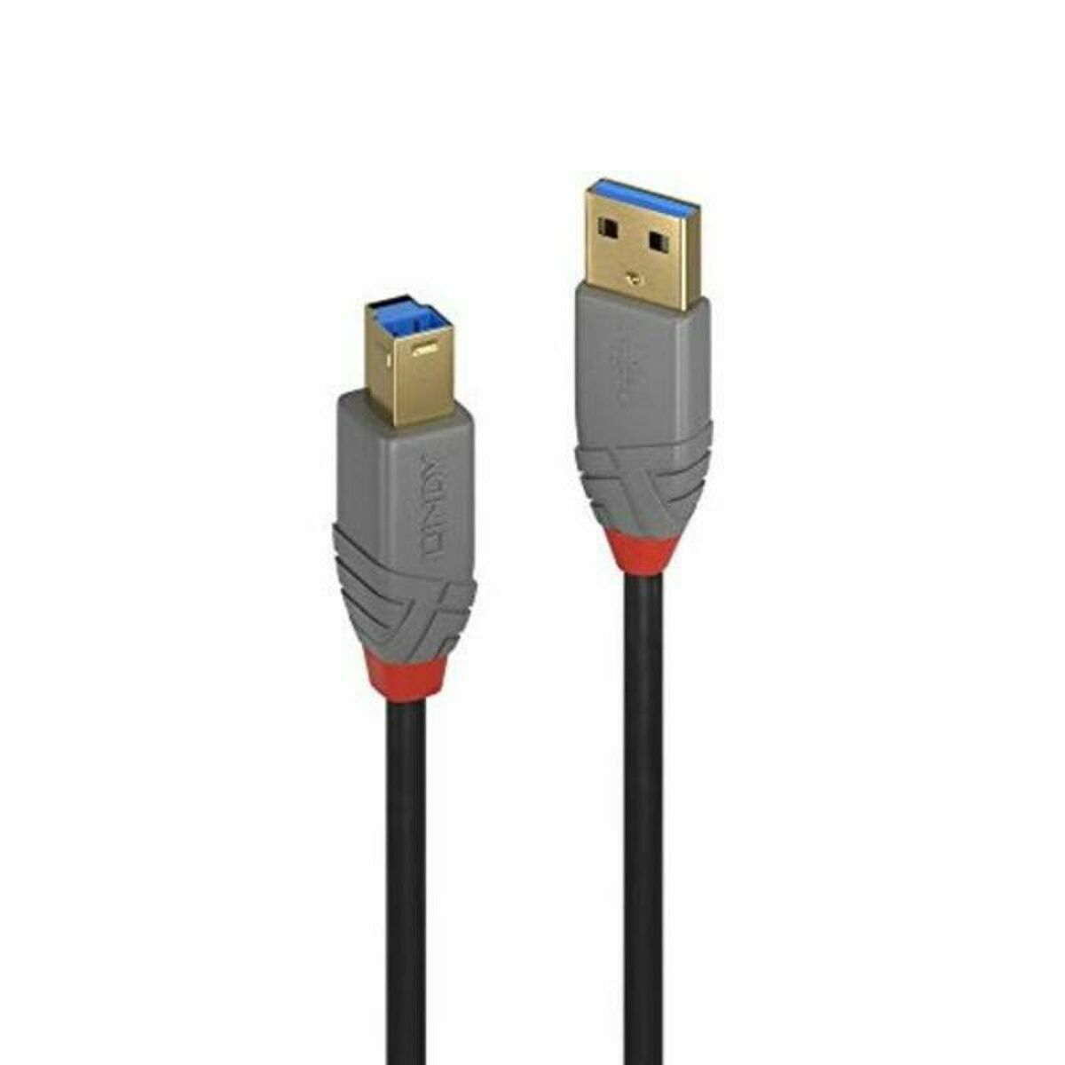 LINDY Câble USB 3.0 Type A vers B Anthra Line 5m
