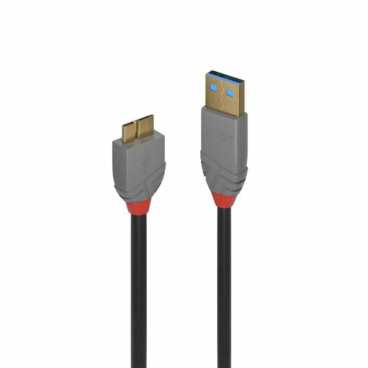 LINDY Câble USB 3.0 Type A vers Micro-B Anthra Line 0.5m
