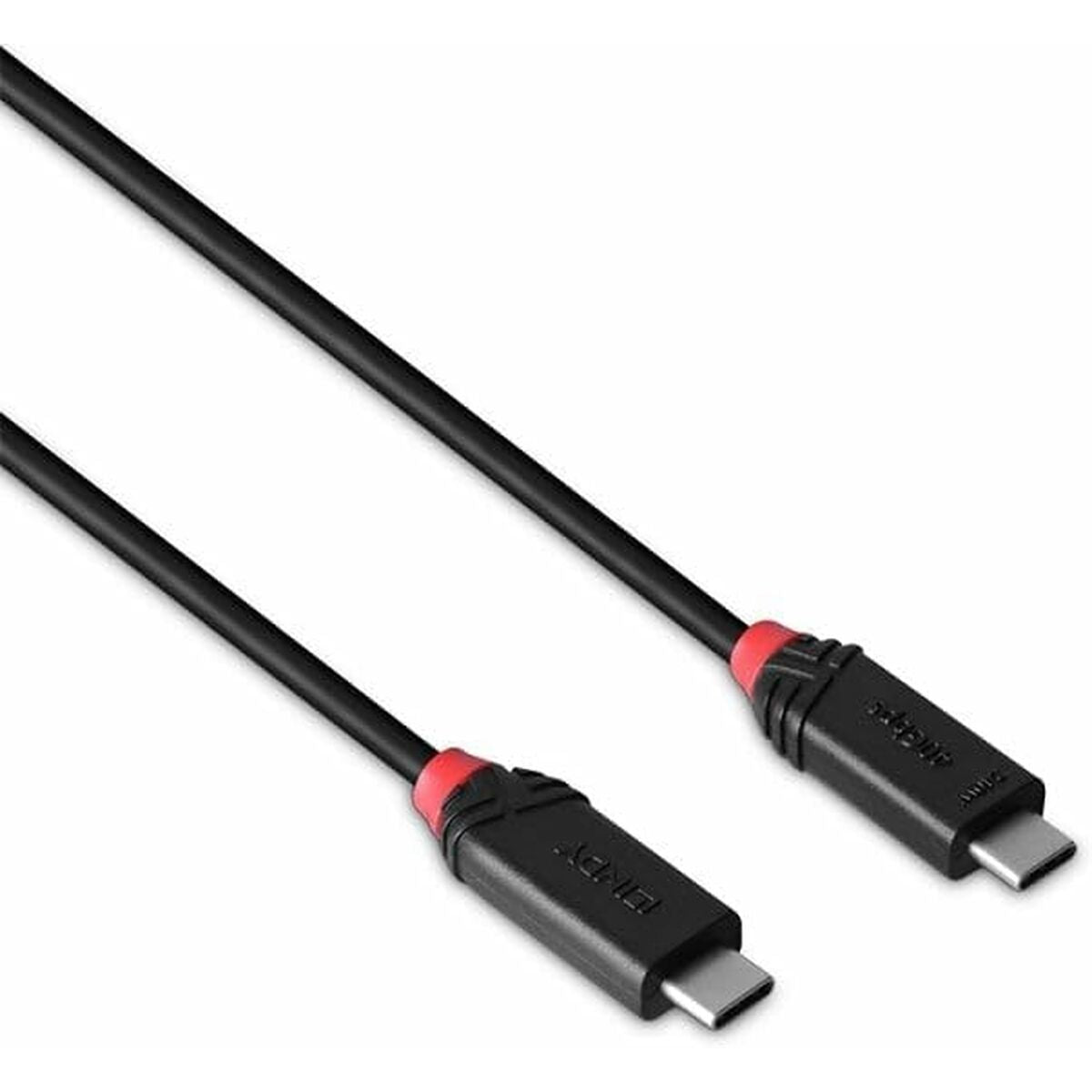 LINDY 1m USB4 240W Type C Cable Black Line