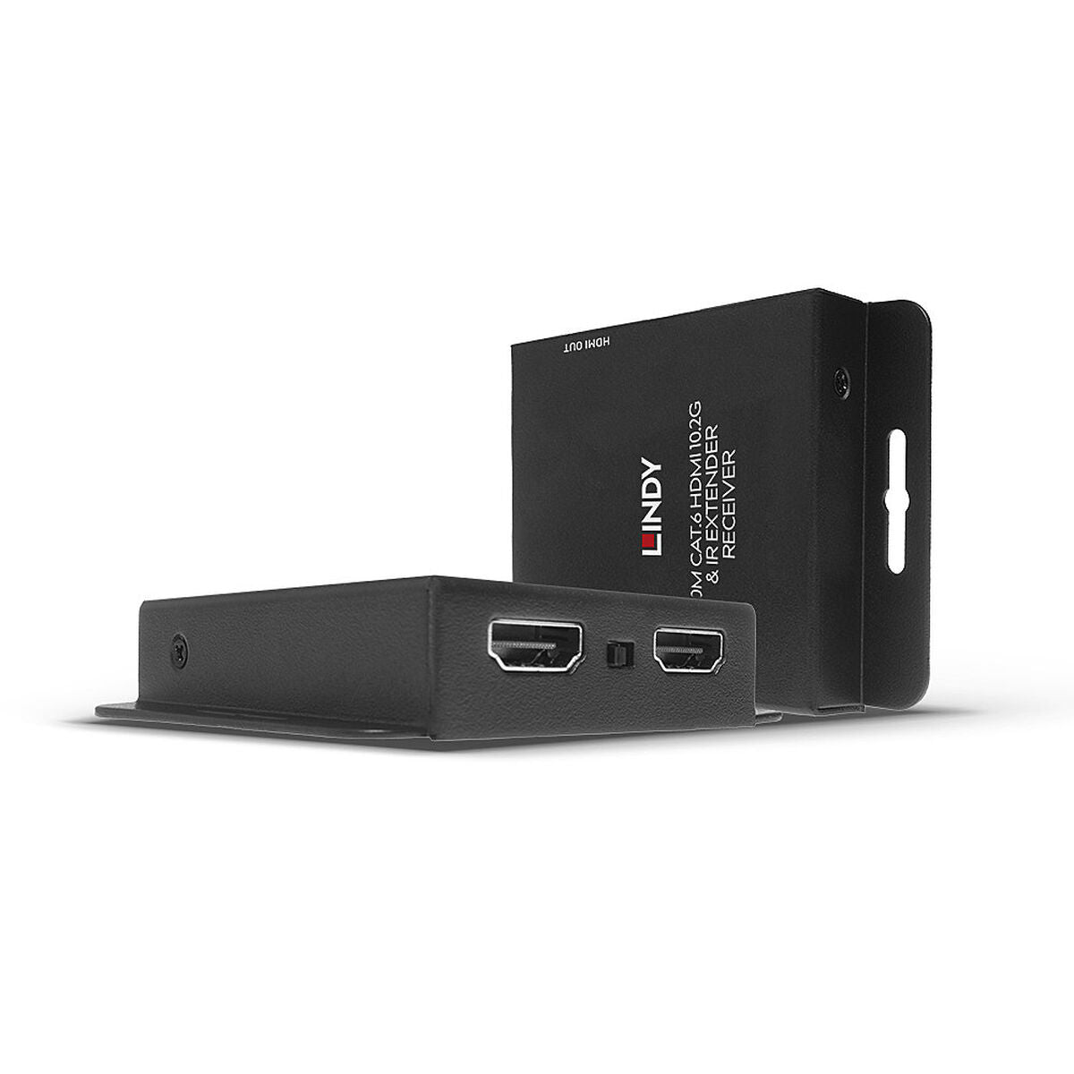 LINDY 70m Cat.6 HDMI 10.2G & IR Extender Amplify HDMI 10.2G & IR signals over 70m via Cat.6 cable