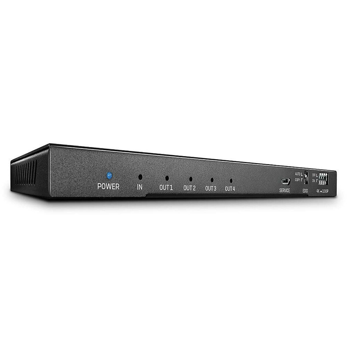 LINDY 4 Port HDMI 2.0 4K60 Splitter - 18GBit/s HDMI 2.0 with Audio