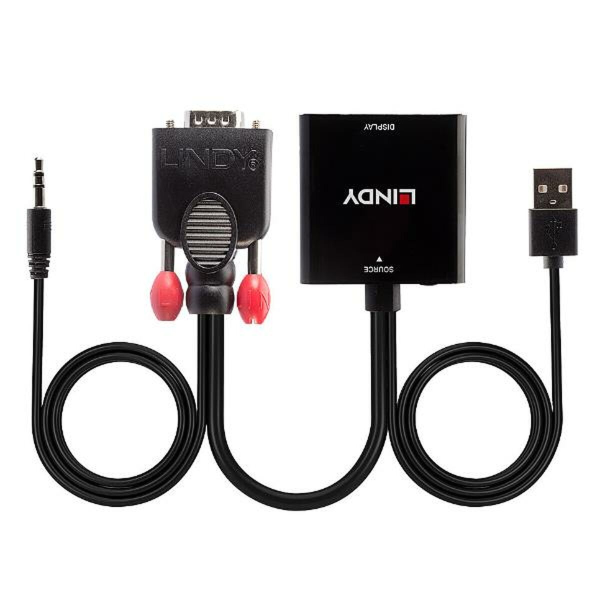 LINDY VGA & Audio to HDMI Converter