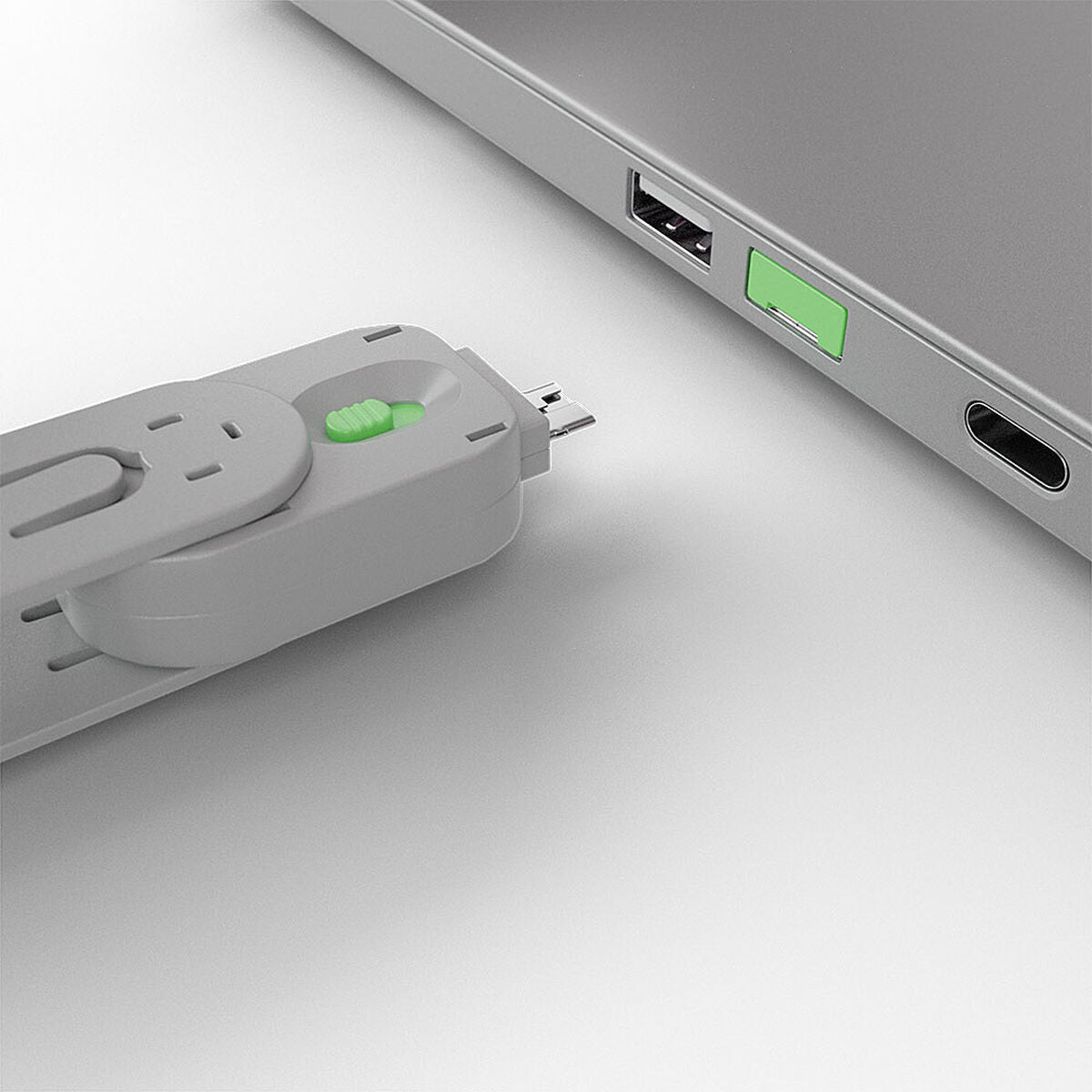 LINDY Clé pour bloqueur de port USB type A vert
